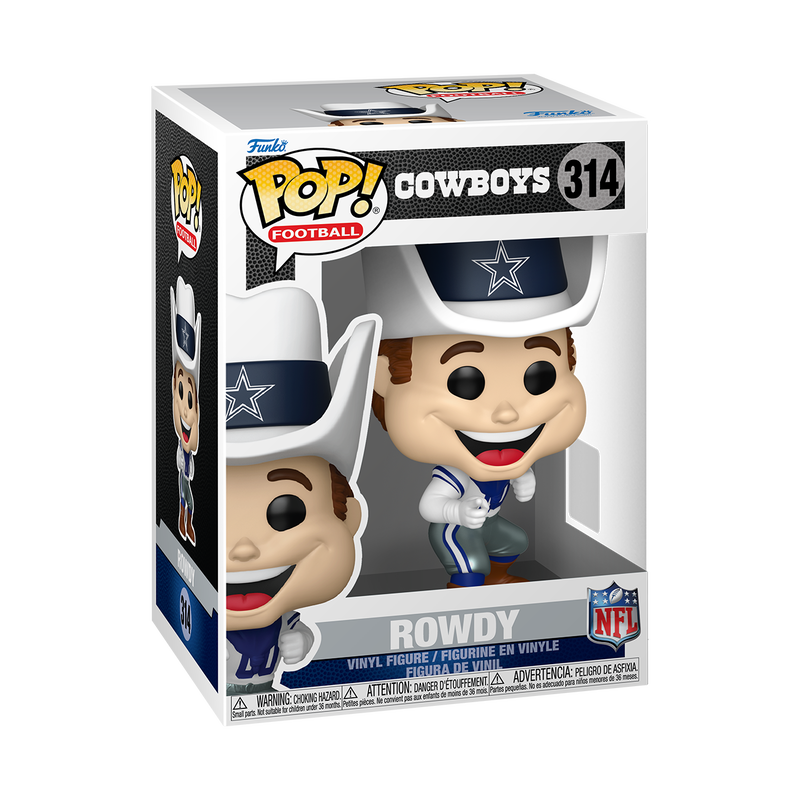 📦訂購 美國代購 Funko POP! NFL Rowdy Figure 達拉斯牛仔 模型