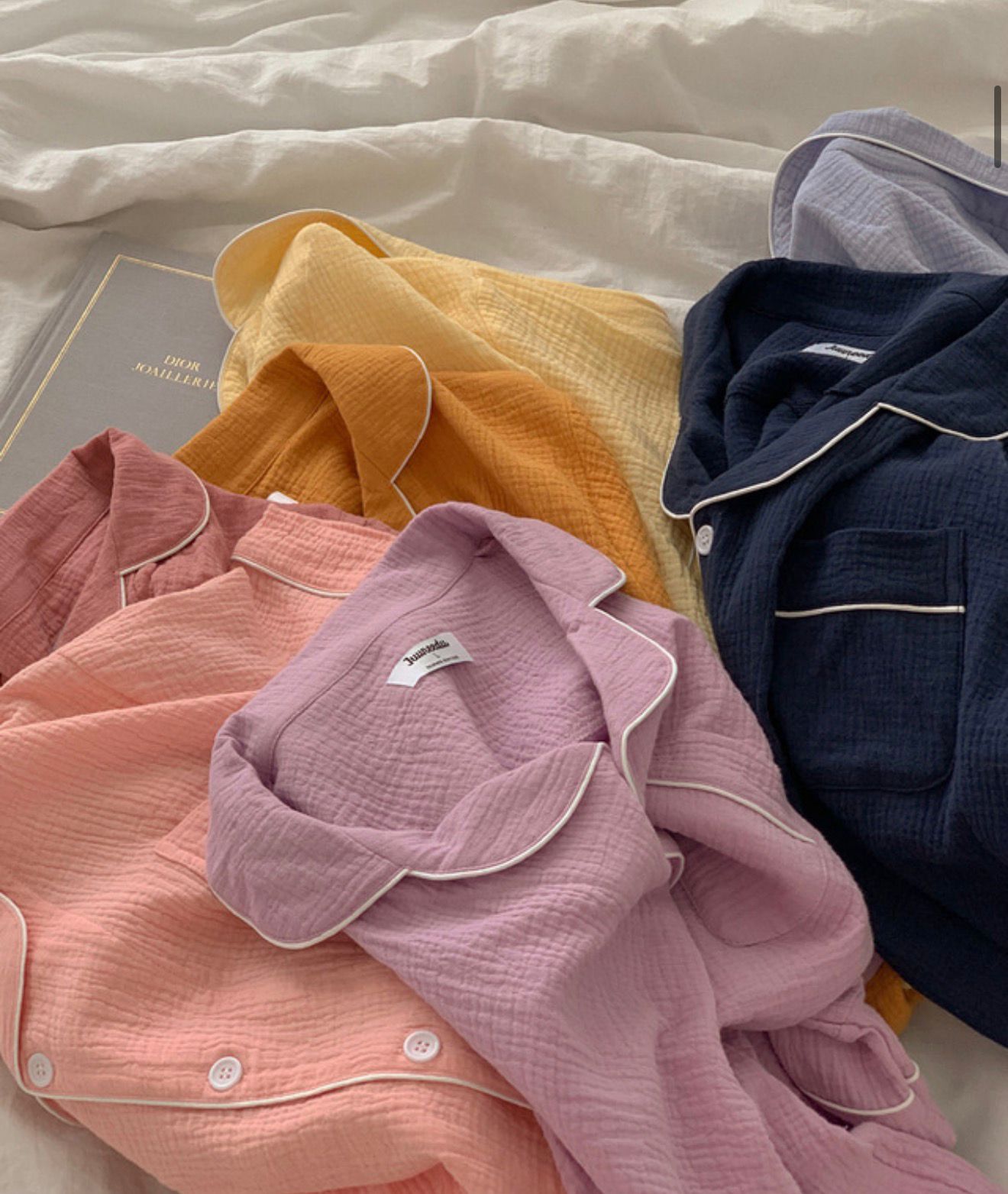 JUUNEEDU糖果色純棉睡衣套裝🍡