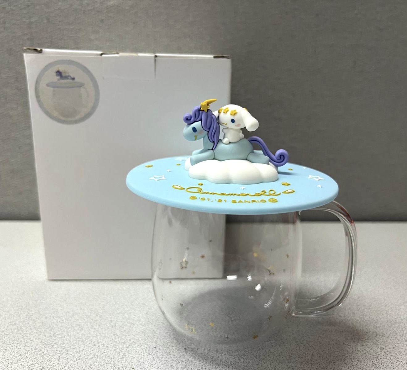 🎌日本直送🎌玉桂狗 獨角獸有耳杯連杯蓋