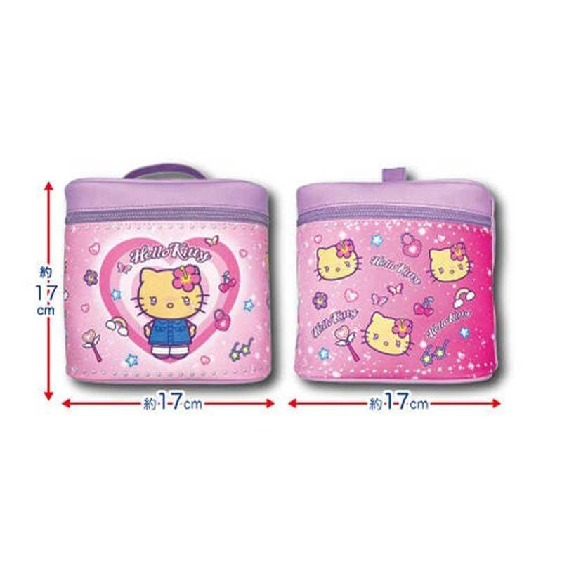 日本直送 Hello Kitty 附鏡子化妝包｜潮流收納袋