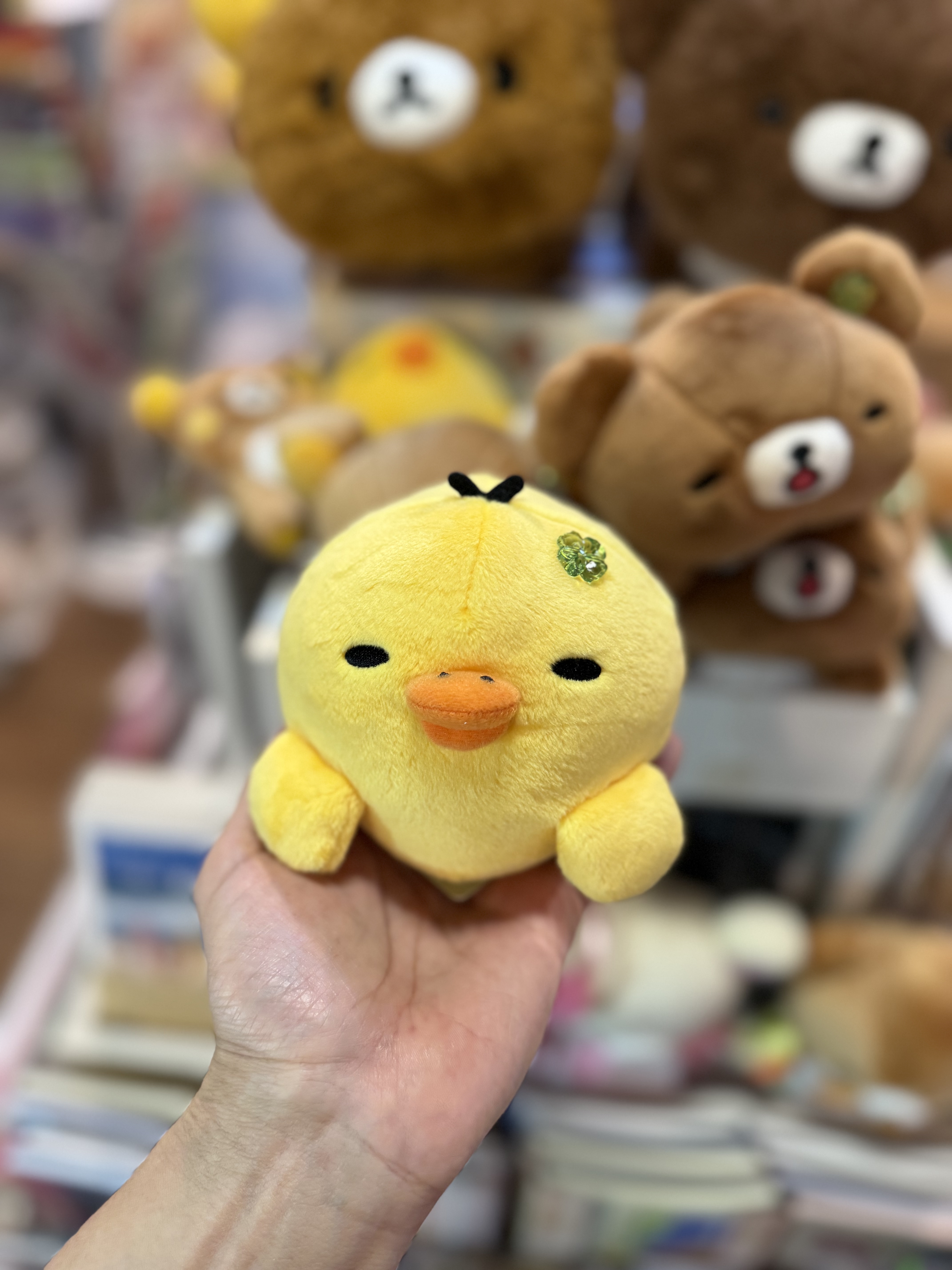 《現貨》全新小熊10週年紀念四葉草系列趴地公仔