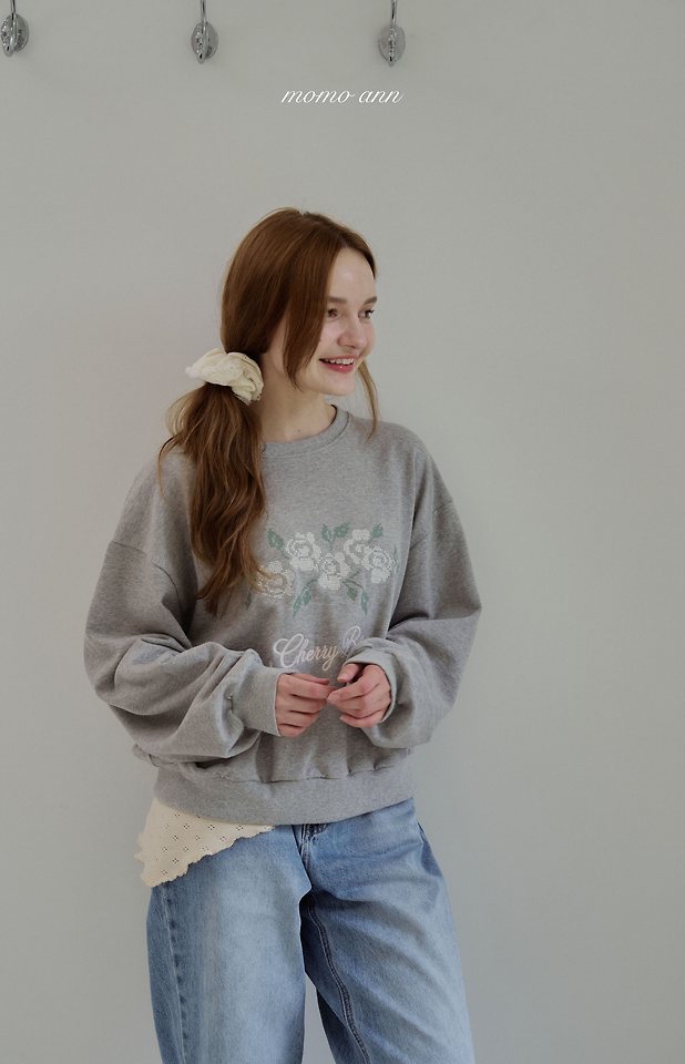 Momoann | Rose Sweatshirt(With Mom)