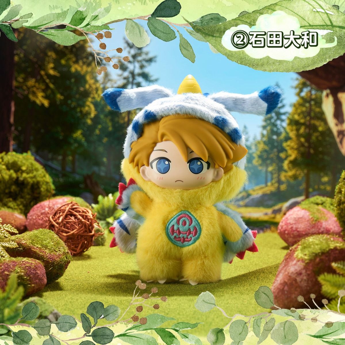 (行版) Bandai SOFUNUI Digimon Adventure 數碼暴龍 睡衣造型Ver. 搪膠毛公仔掛件系列 盲盒 (原盒8個) 