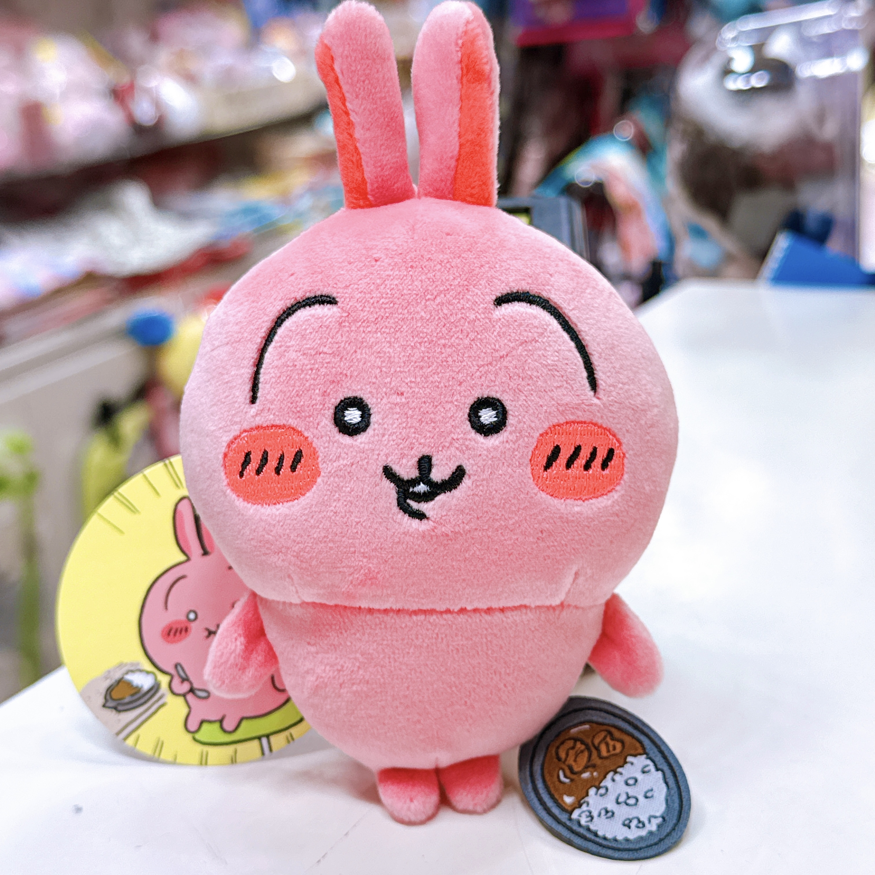 日本版Chiikawa 咖喱系列公仔掛飾/紅溫兔