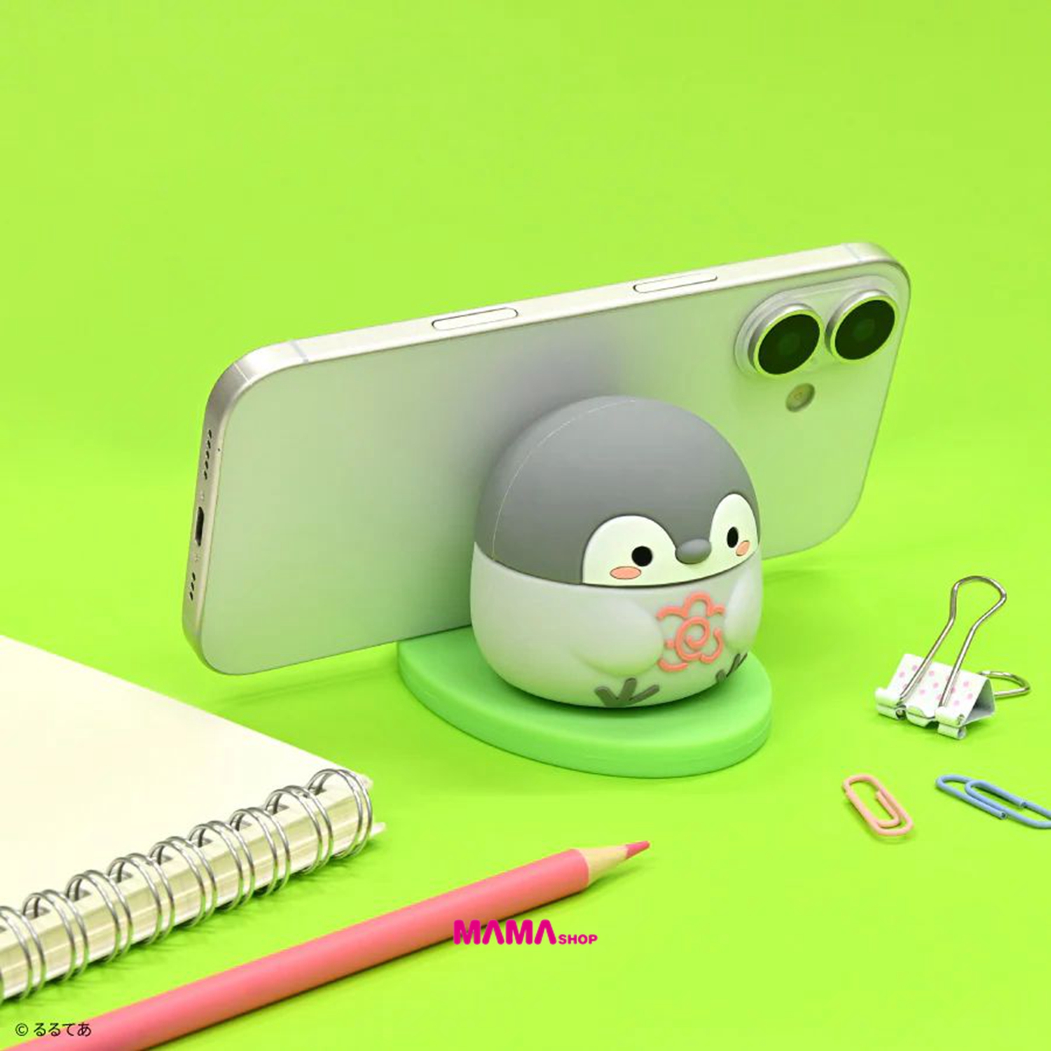 日本直送Koupen-chan 正能量企鵝手機座