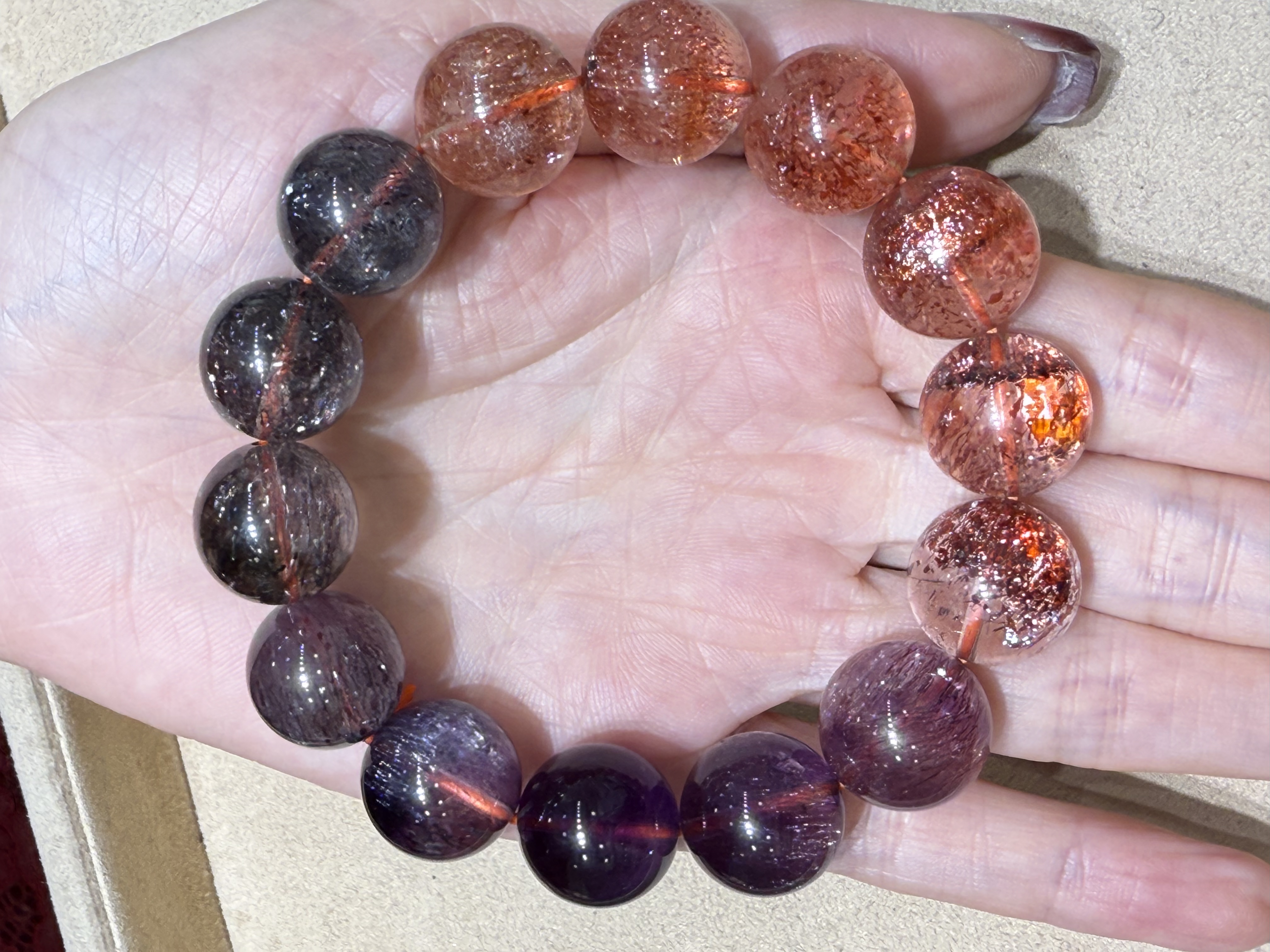 高品質彩超七手串