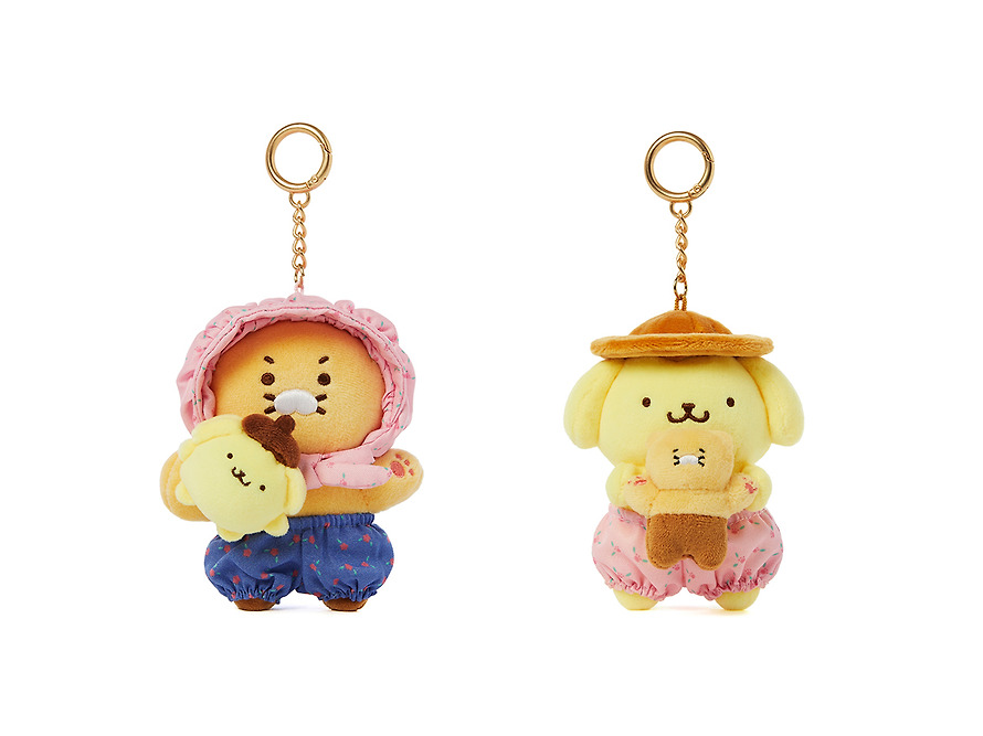 布甸狗 X 春植 公仔鎖匙扣