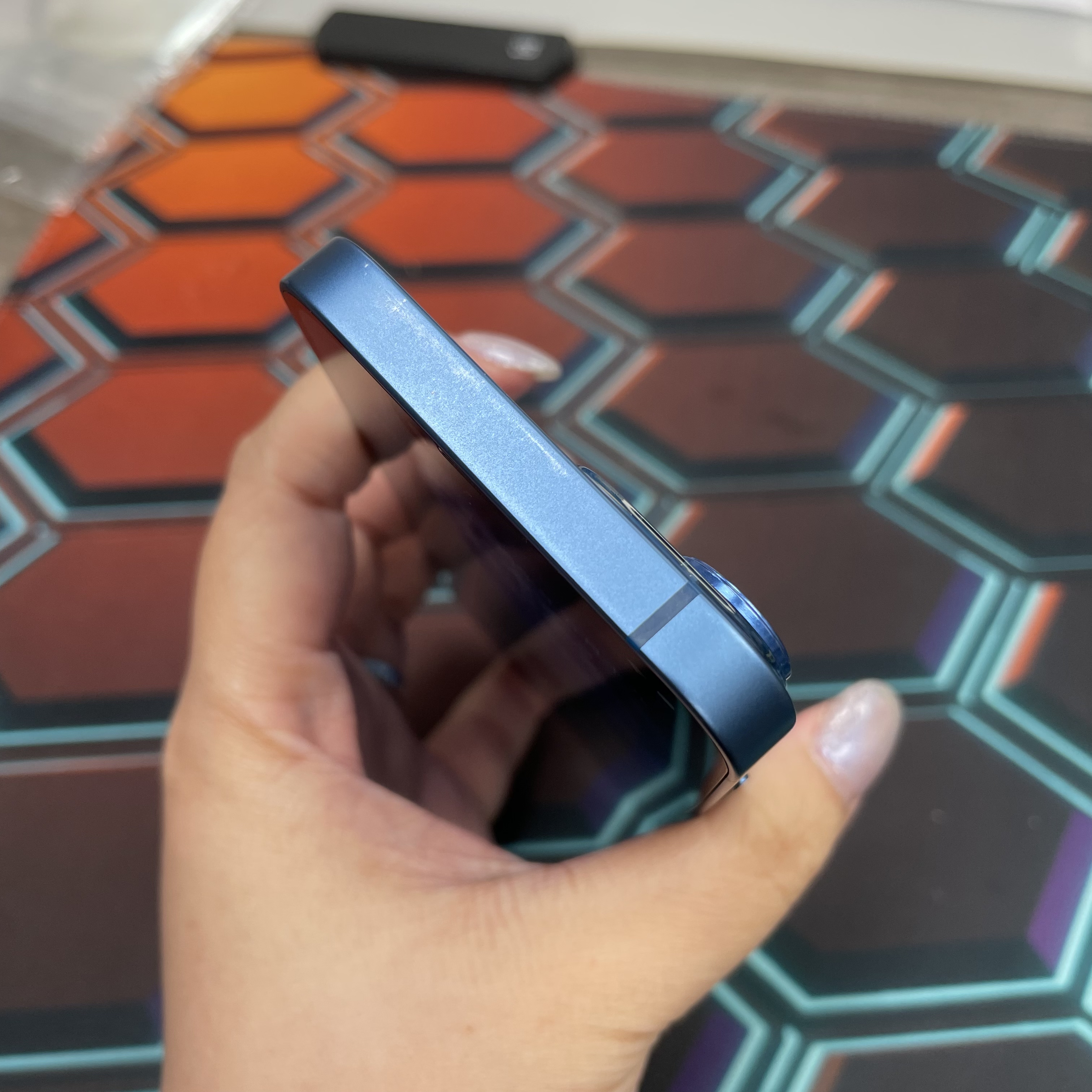 *6900 13 mini 完美機 256GB 電75 藍色 blue