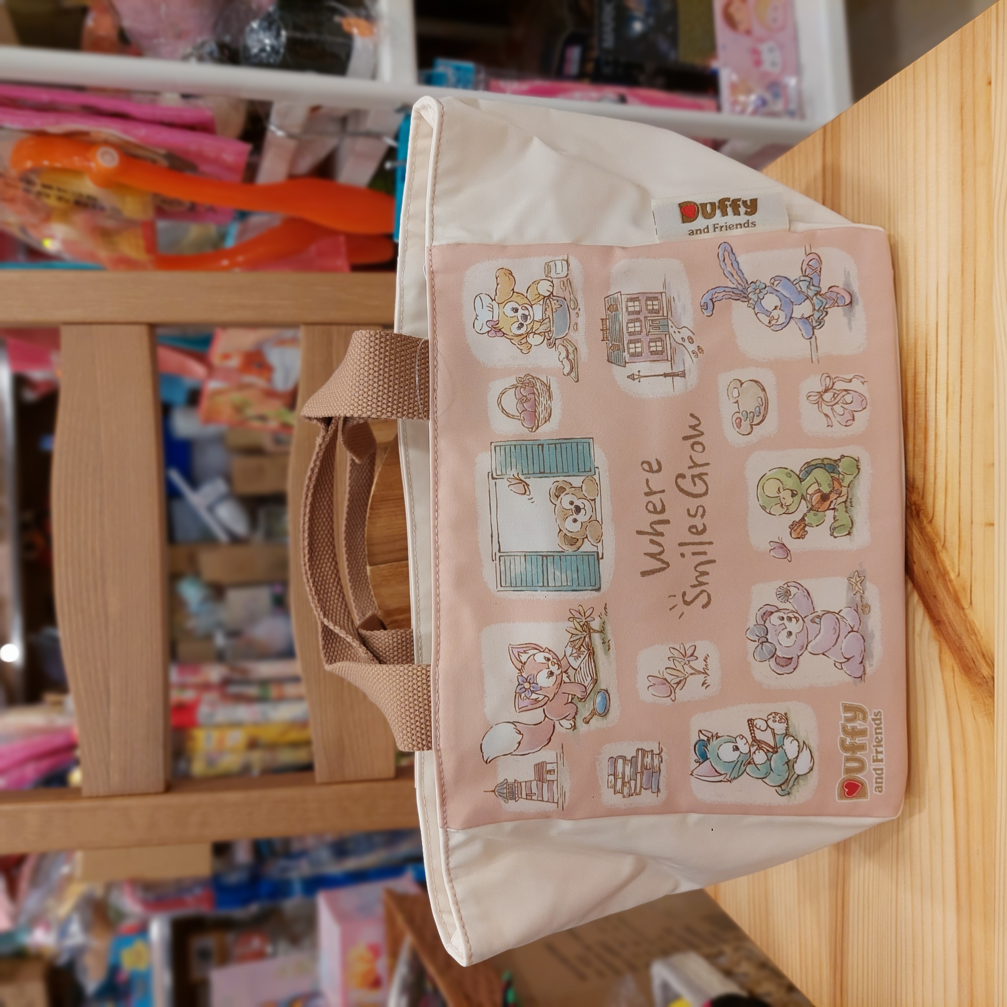Disney Sea 限定 Duffy 系列 Tote Bag 餐袋  Autumn Storybook