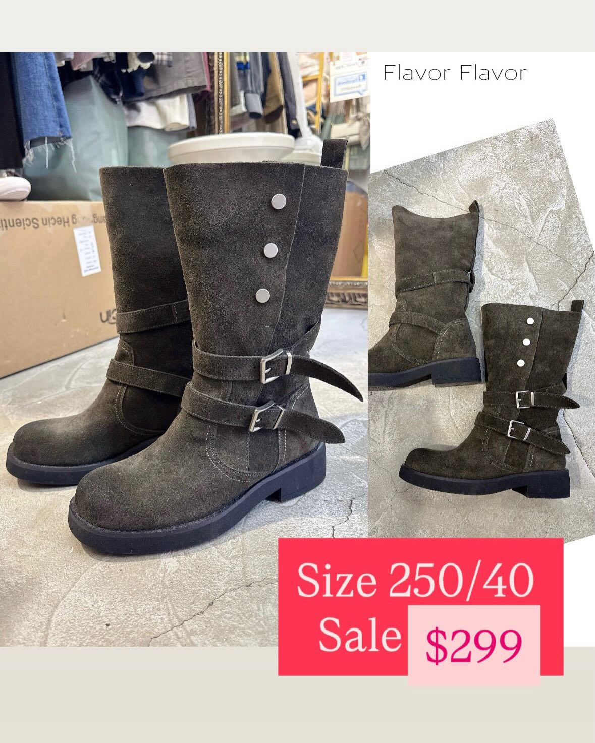 特惠 40碼 中boots 