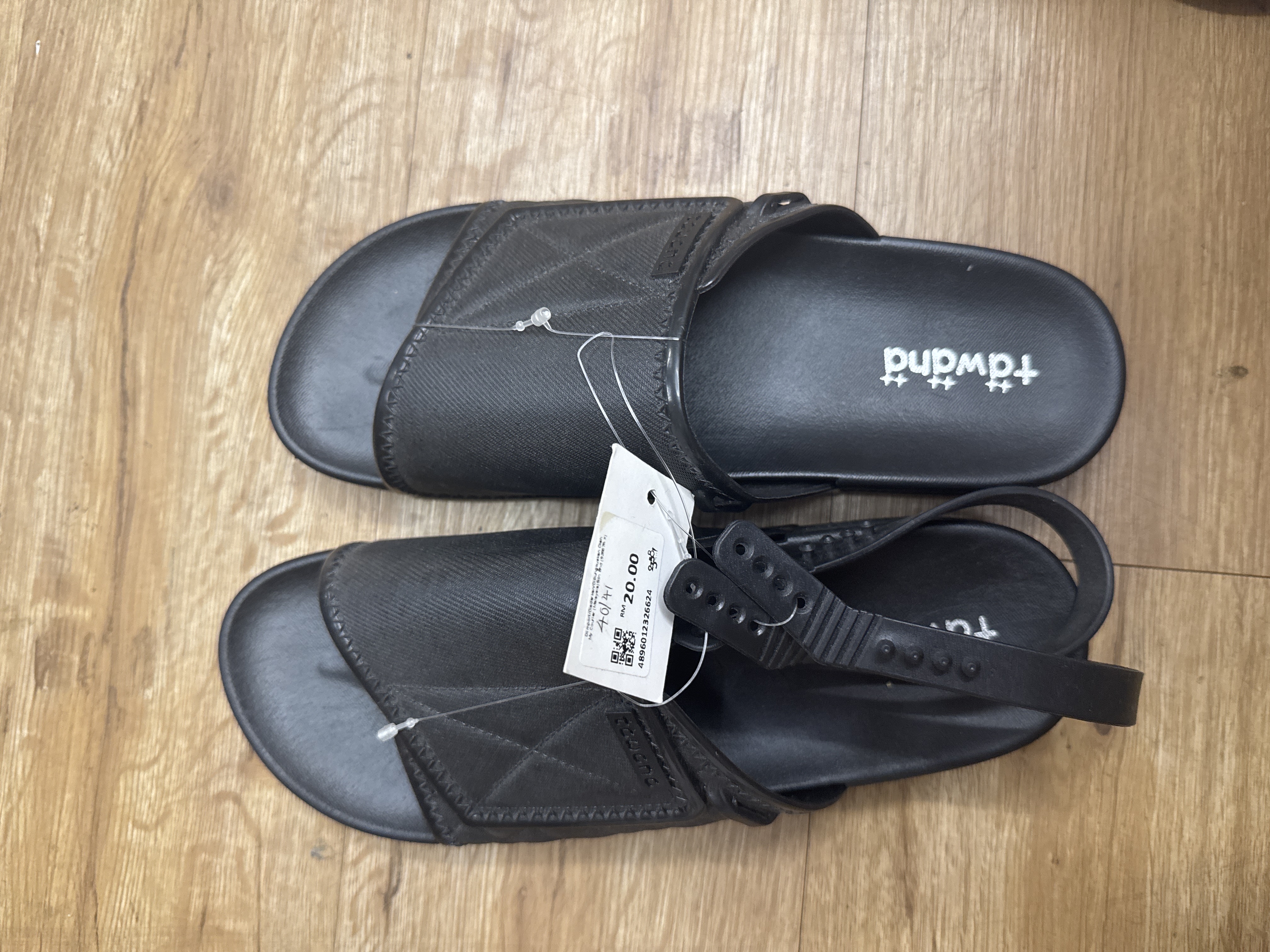 26624 拖鞋 格黑 40-41 Tawana