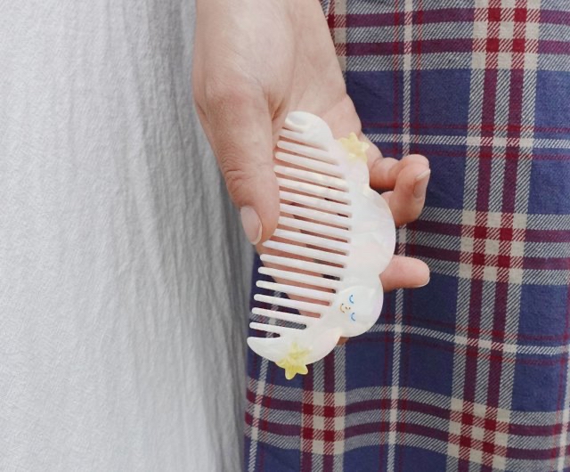 雲朵星星梳子