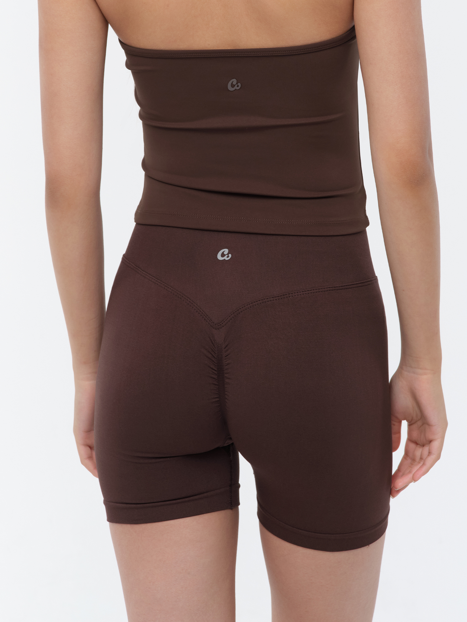 【顯臀形3分Leggings】預購_Hip Shirring 3 Leggings by Conch