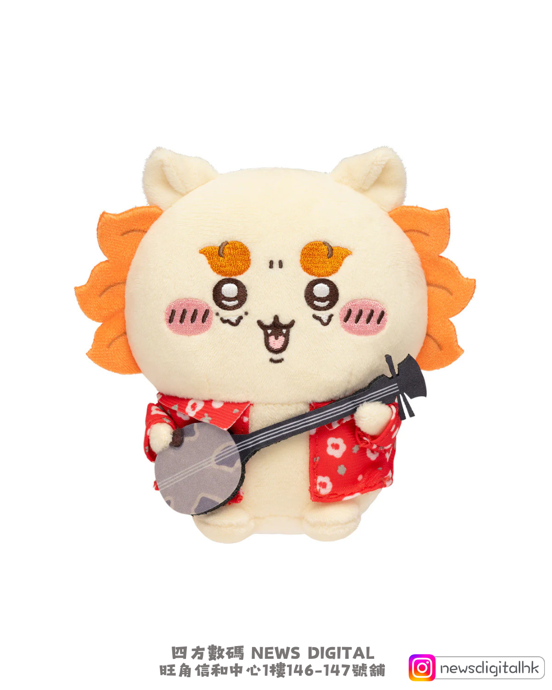 [預訂-2月尾到貨]🇯🇵Chiikawa 風獅爺的土產店系列 出遊掛飾 / 三味線公仔