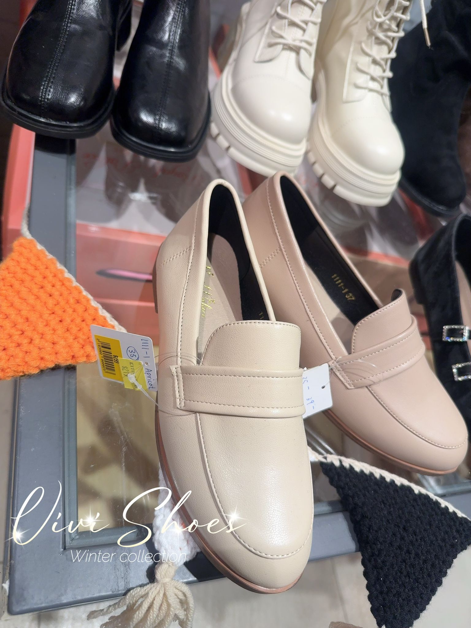 平底樂福鞋【三色】