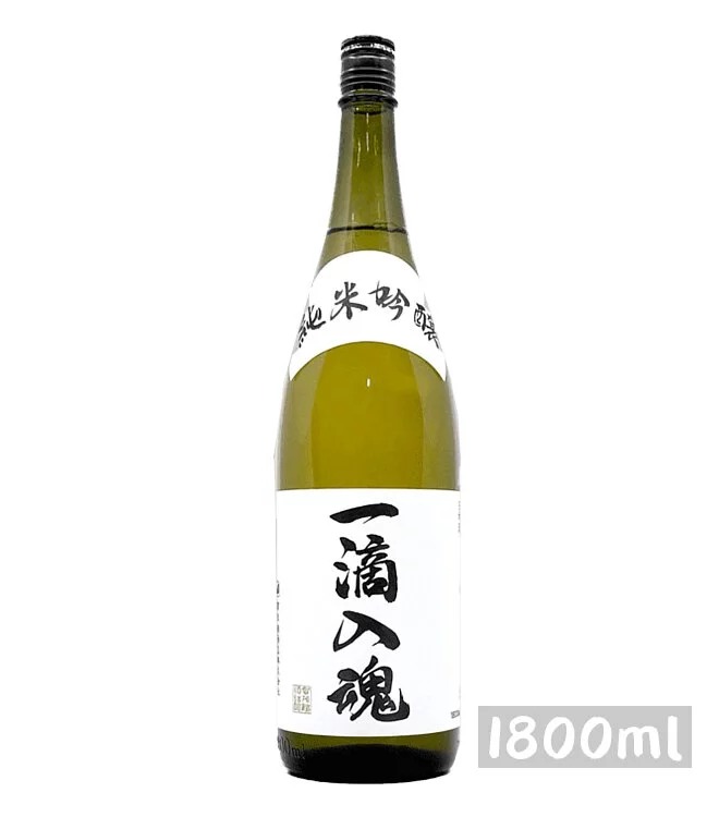  賀茂鶴 一滴入魂 純米吟釀 - 廣島 15.5%  1800ml   (無盒)  日本酒度+3  酸度 1.5 (1x6x1800ml)