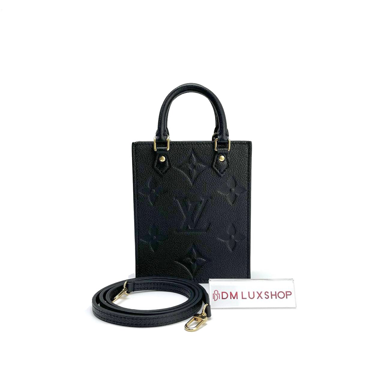 LV Black Empreinte Sac Plat GHW