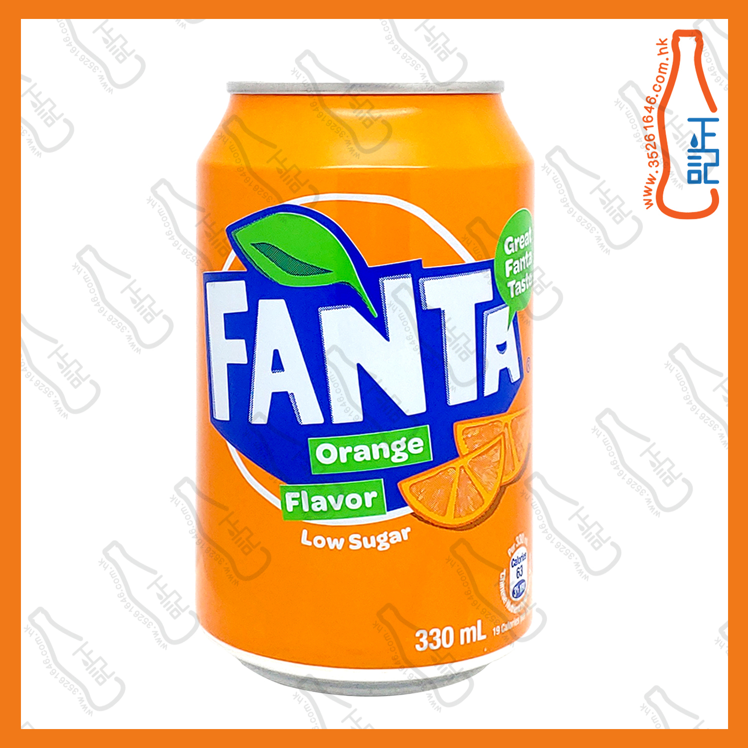 ==(罐裝)芬達橙汁 330ml x 8罐 /份