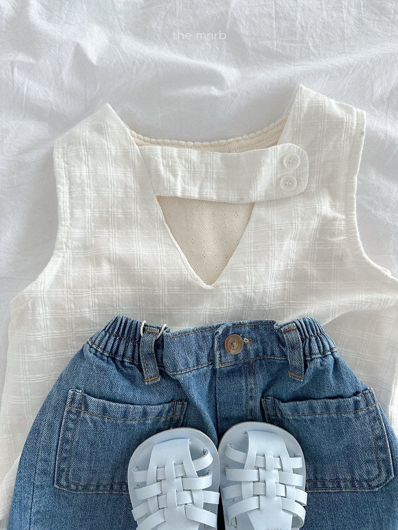 Minirobe | oha sleeveless top(Olive XL(100-110)
