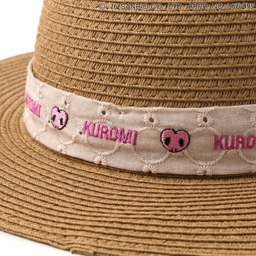 🆕【⭐訂購⭐】  日本直送🌀#Sanrio 可愛刺繡貼布 絲帶 遮陽帽［2款選］🌀[ELEA-0007][260601]