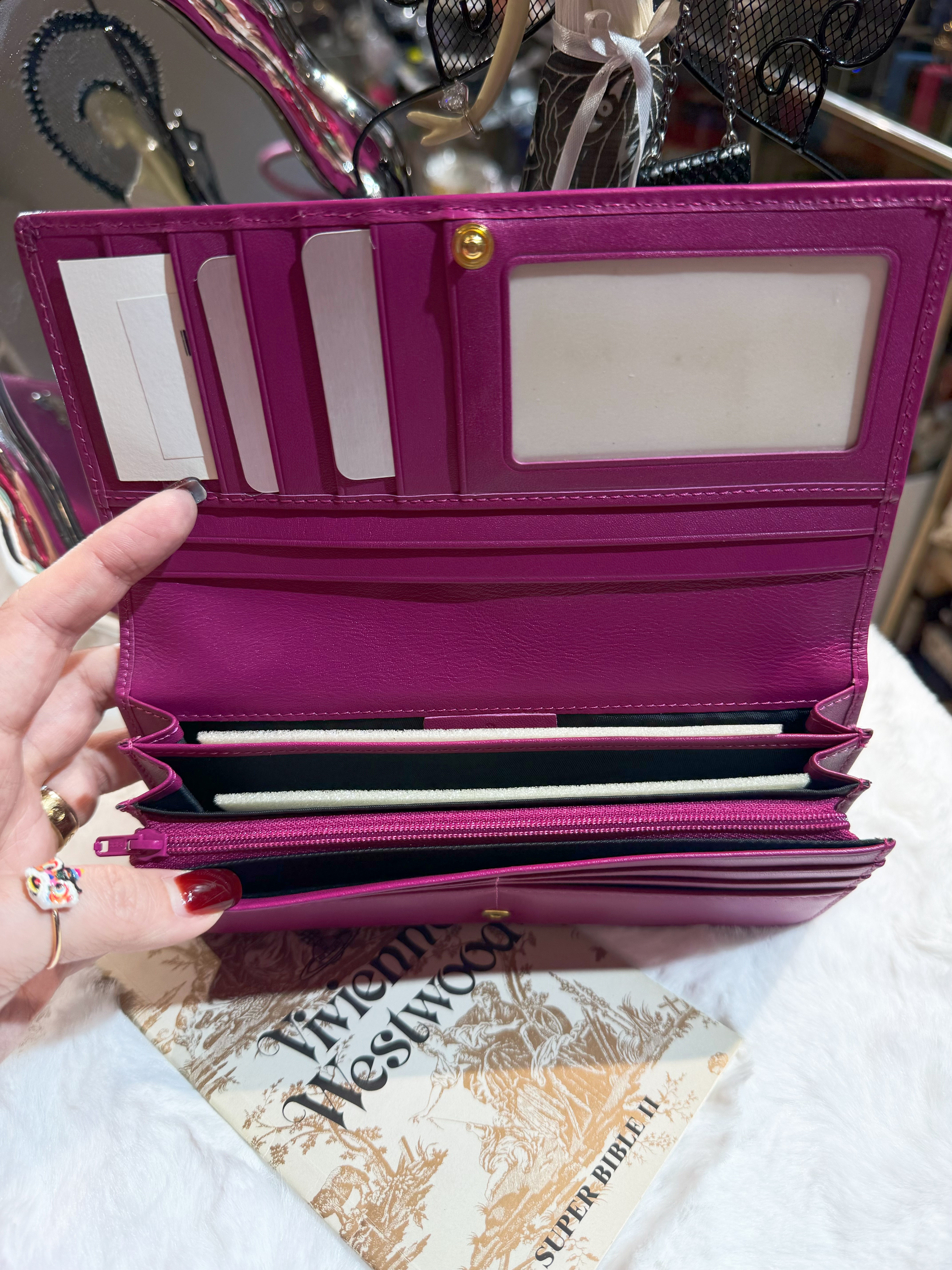 Vivienne Westwood wallet 1032/no/fuxia