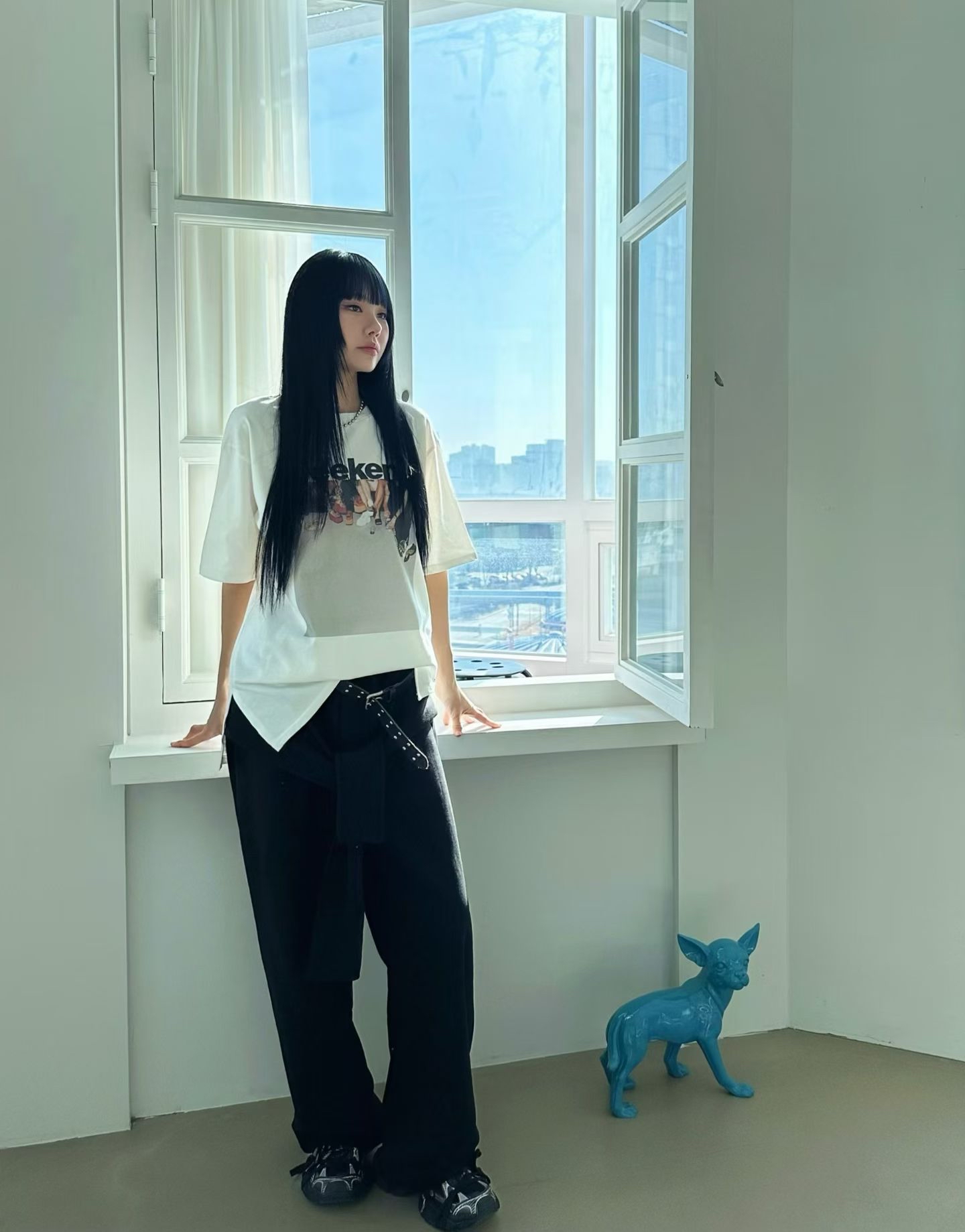 Weekend印花寬鬆T