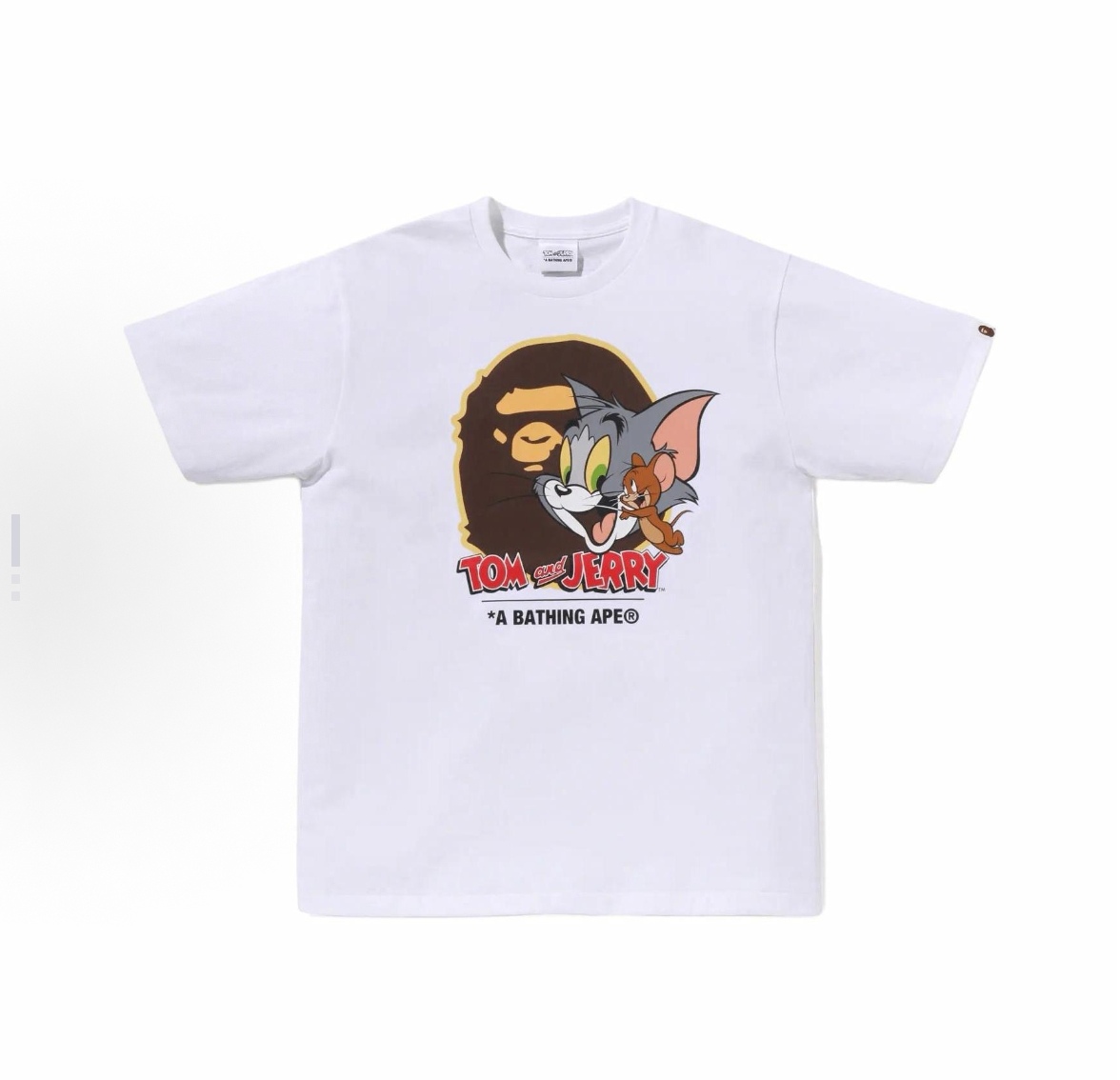 BAPE x Tom And Jerry 85th Ape Head Tee