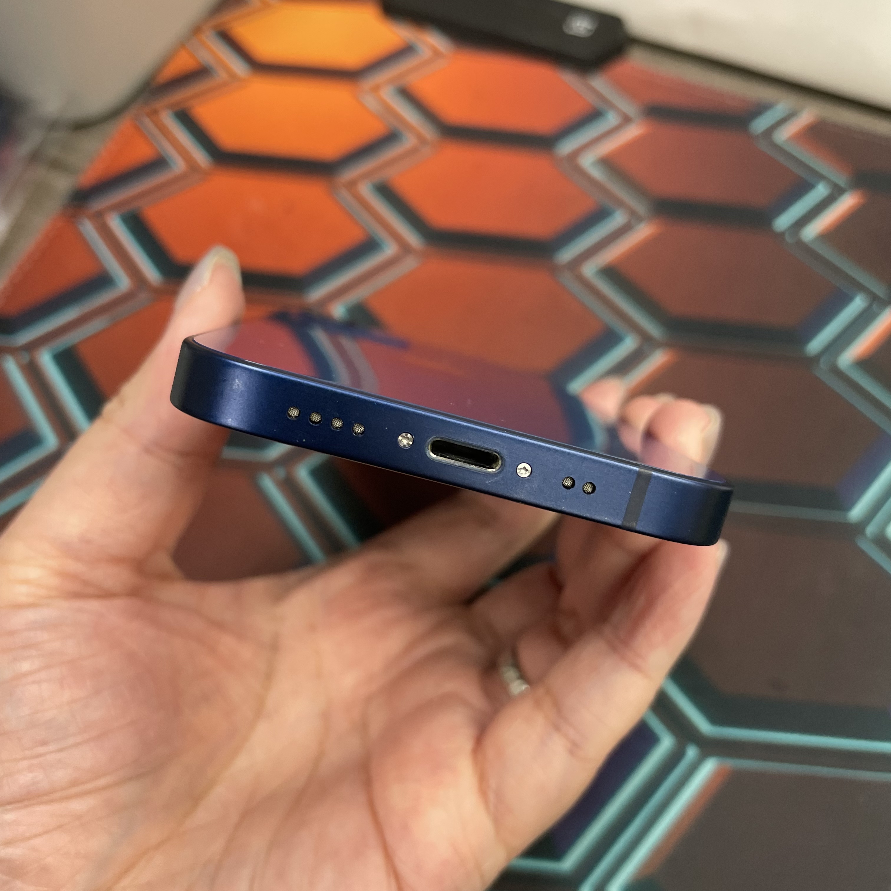 *7347 12 mini 勁靚機 64GB 電79 藍色blue