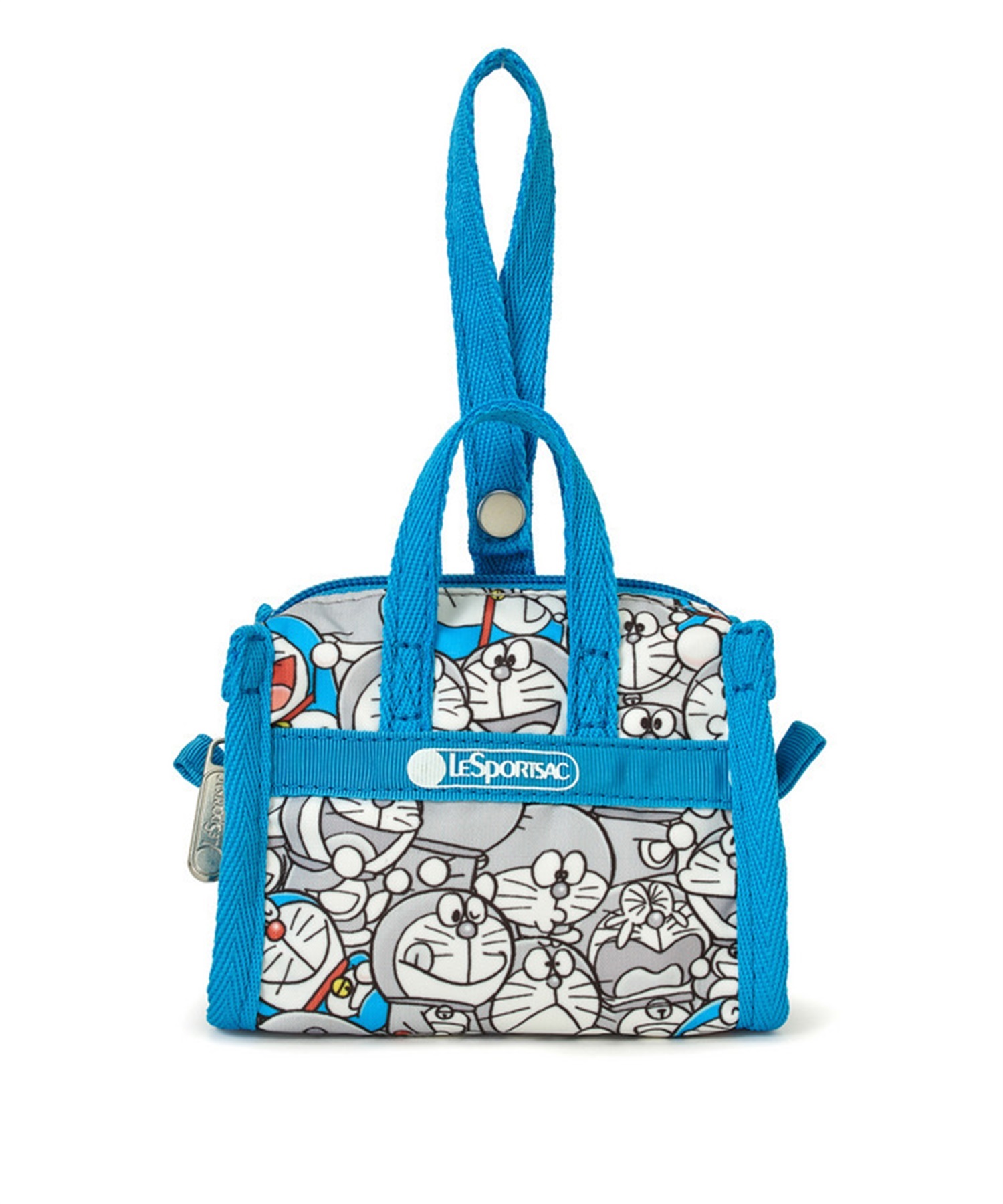 [訂購] [日本直送] 💙 LeSportsac「DORAEMON MICRO WEEKENDER CHARM」 📏 尺寸/內容：高約8cm｜闊約11cm｜厚約6cm {TF260806}