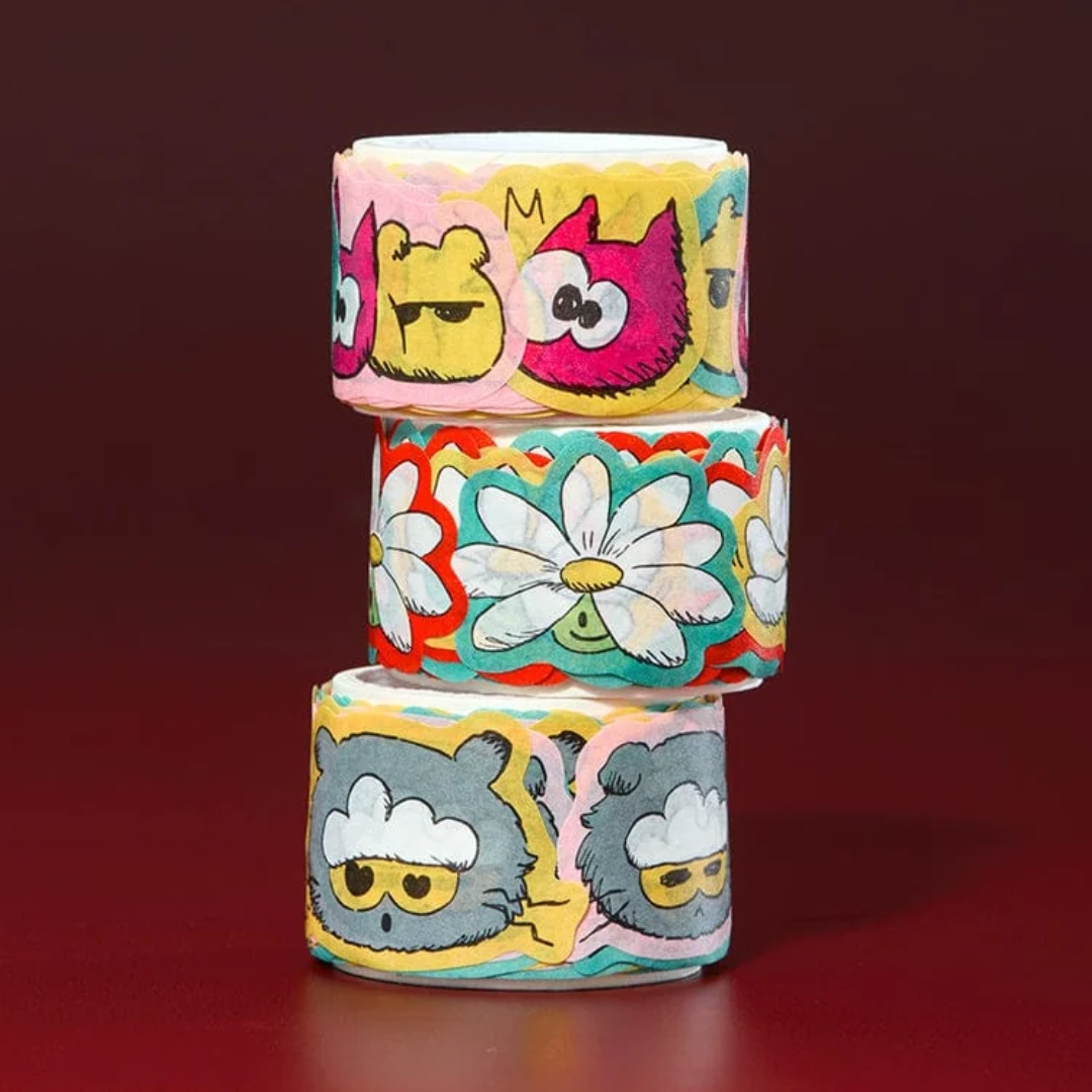 BIGBANG - G-DRAGON - [ZO&FRIENDS] BASIC 2ND ROLL STICKER - TYPE B