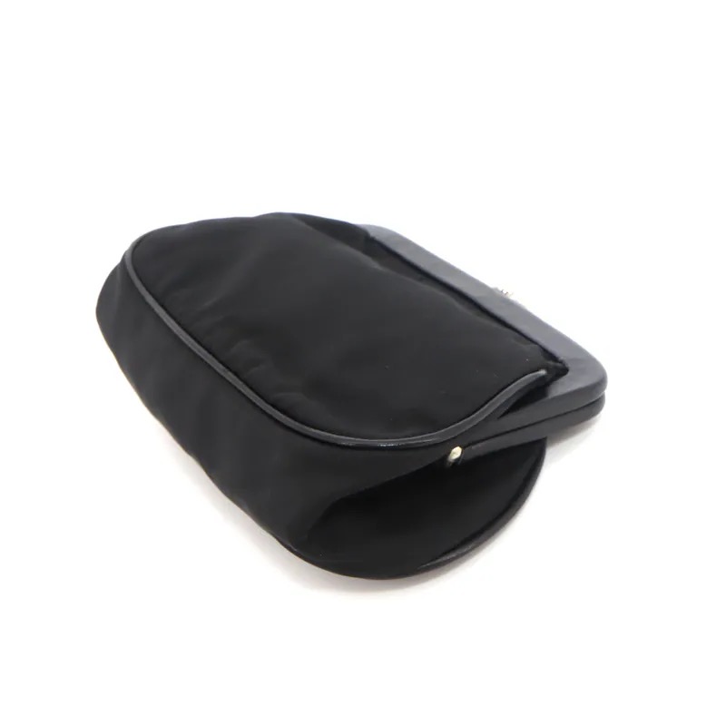 Prada Tessuto Kiss-Lock Purse