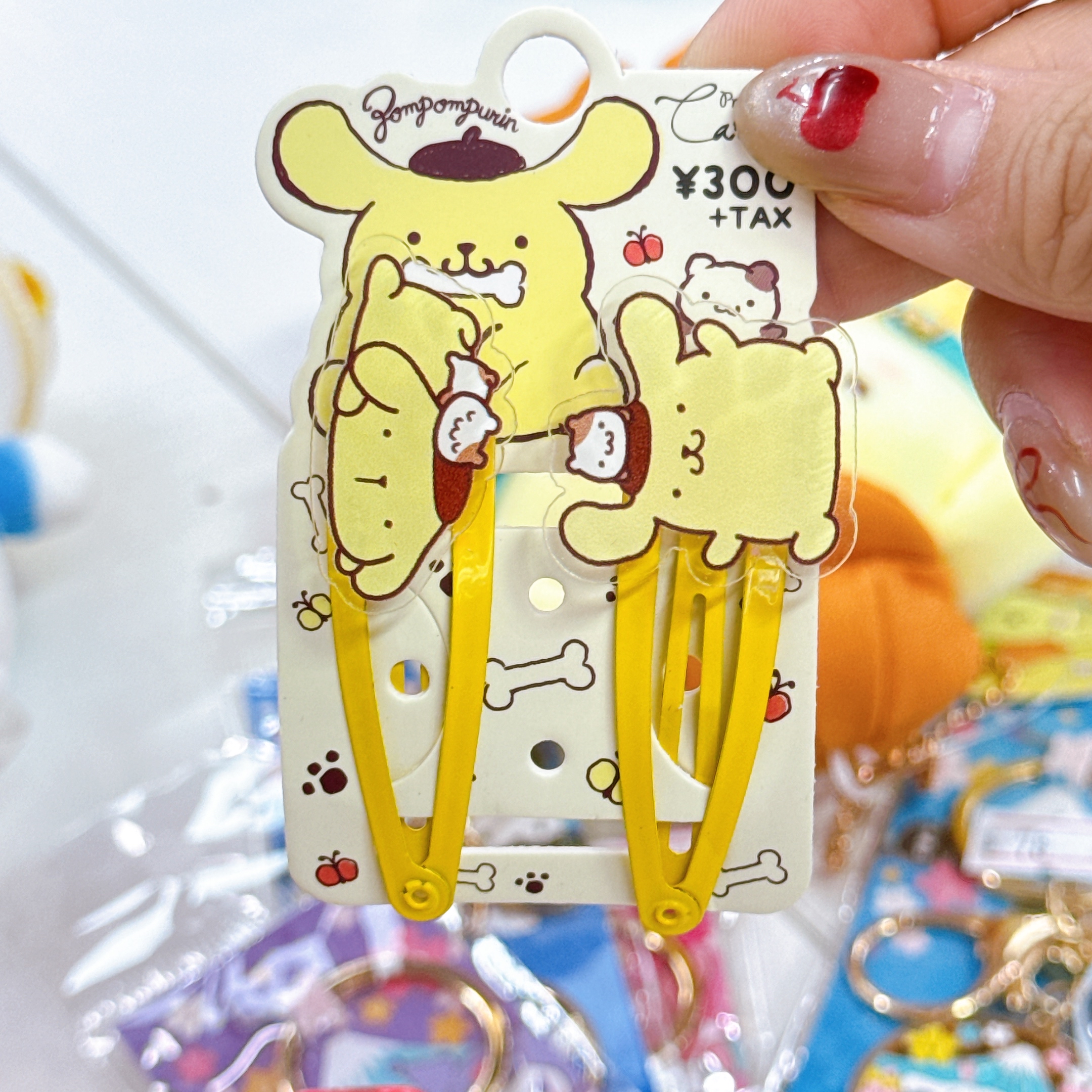 日本直送日本版sanrio髮夾