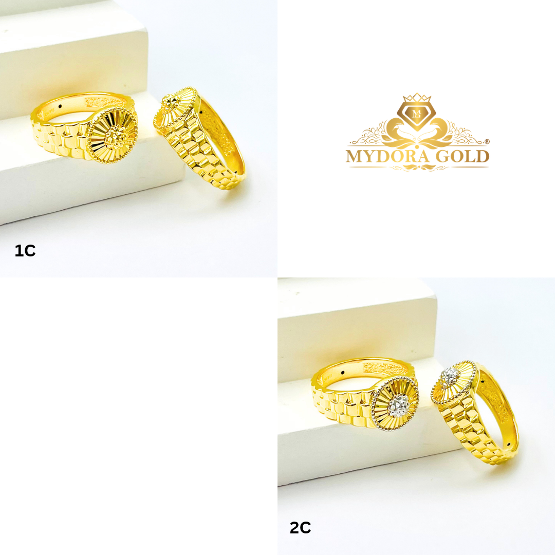 MYDORA Cincin Sparkle Matahari (5G) l EMAS 916/22K