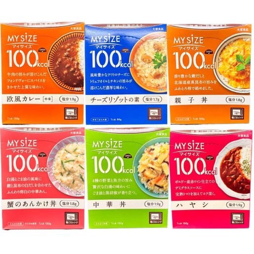 日本直送 日本Costco本週特價  日本Costco直送 日本 大塚食品 My Size 低鹽低卡路里 6款丼飯醬料 料理調味料 超值家庭裝 禮盒 (1盒12包