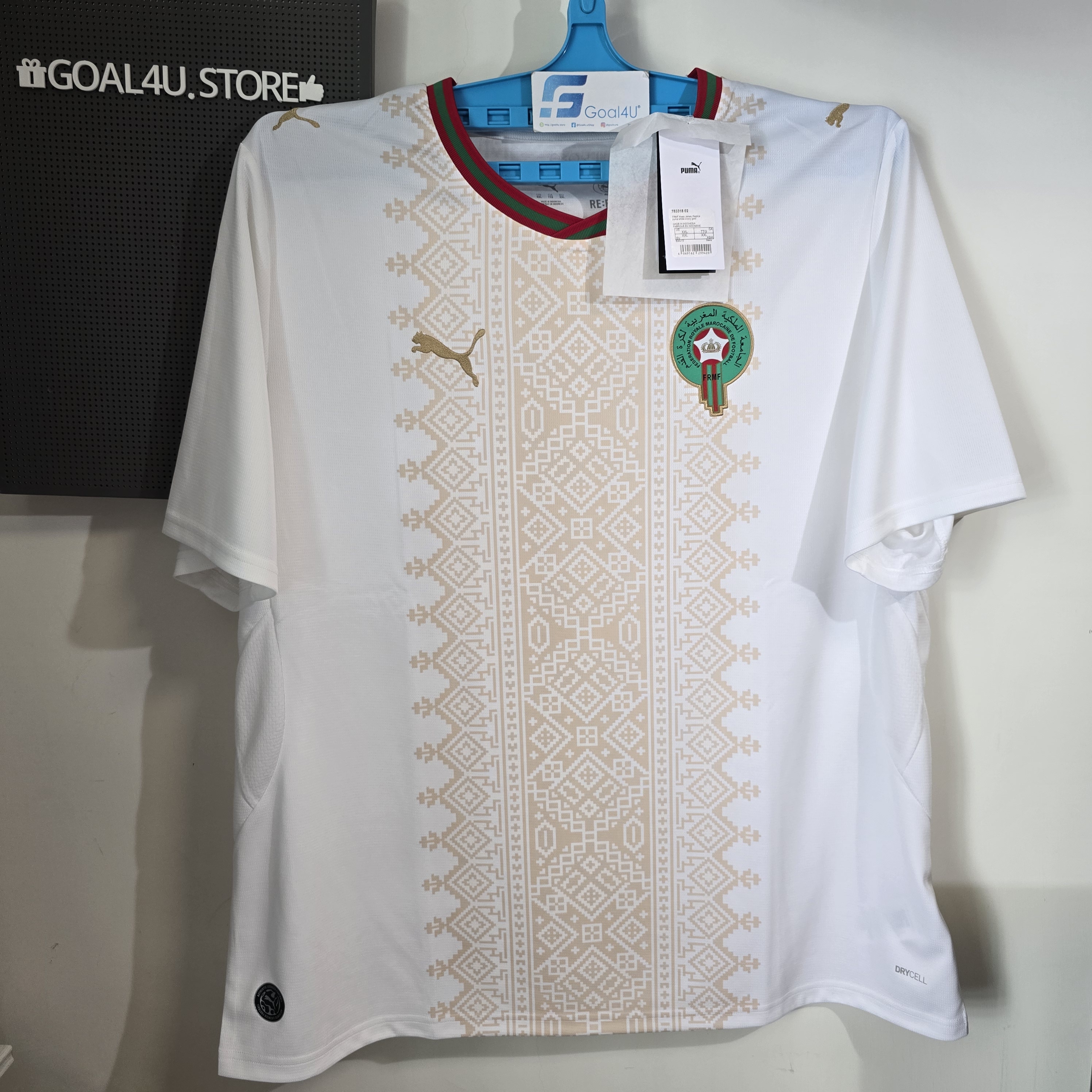 Puma Morocco 摩洛哥 2026-27 作客球迷版球衣 (可加印字) 783318