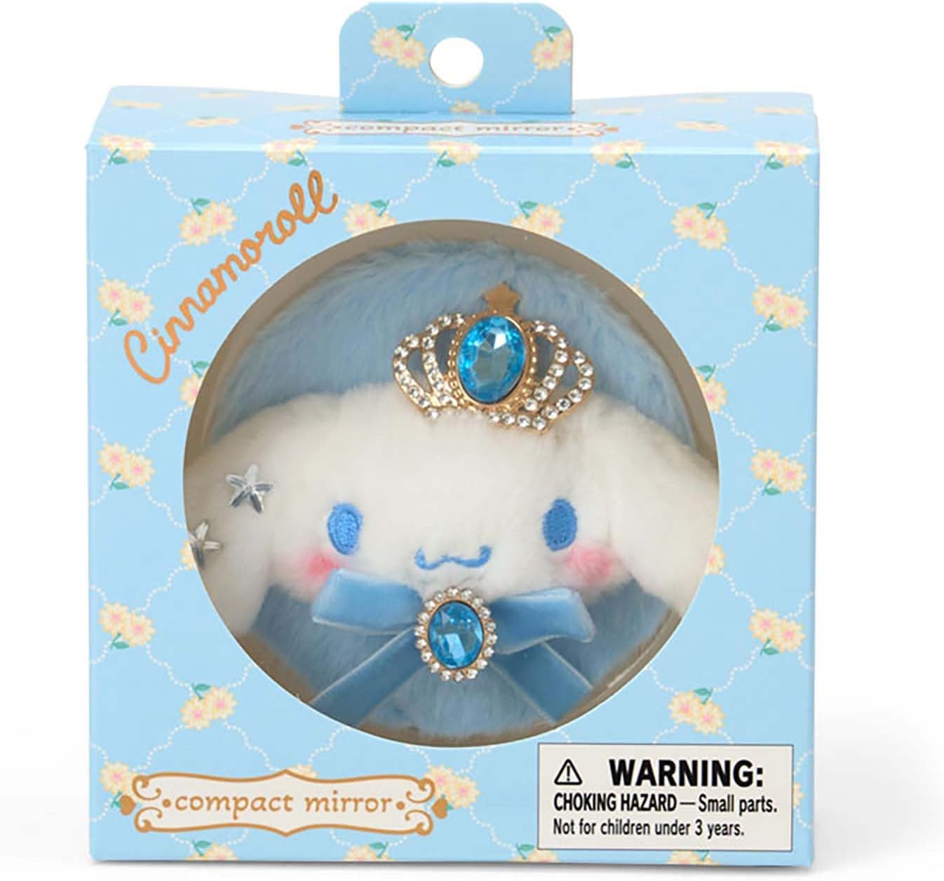 預訂 | 日本版 Sanrio 寶石x蝴蝶結刺繡隨身鏡