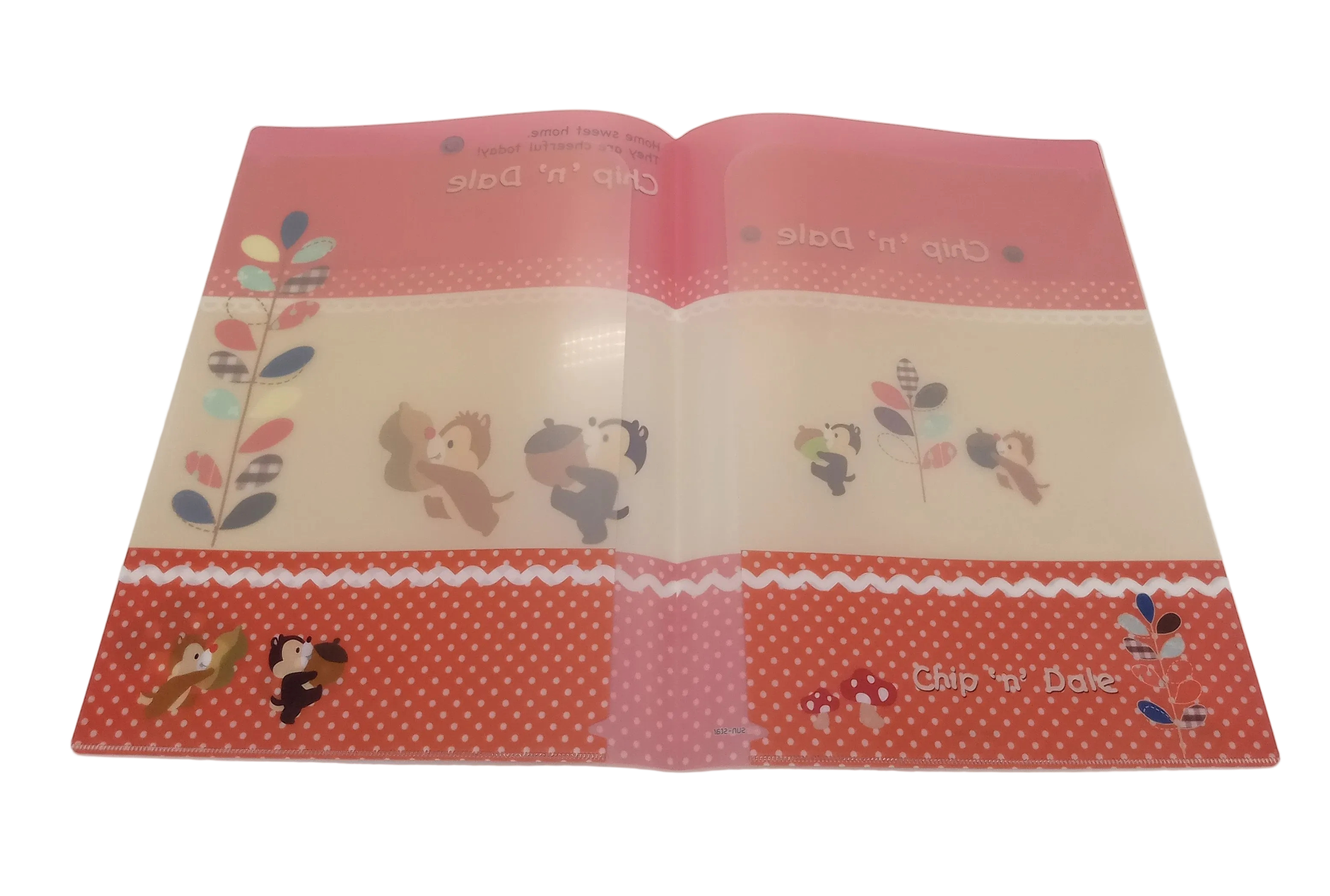 Chip n Dale 鋼牙鼠 A4雙開文件夾 (2129-787)