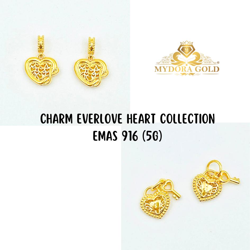 MYDORA Charm Everlove Heart Collection (5G) l EMAS 916/22K