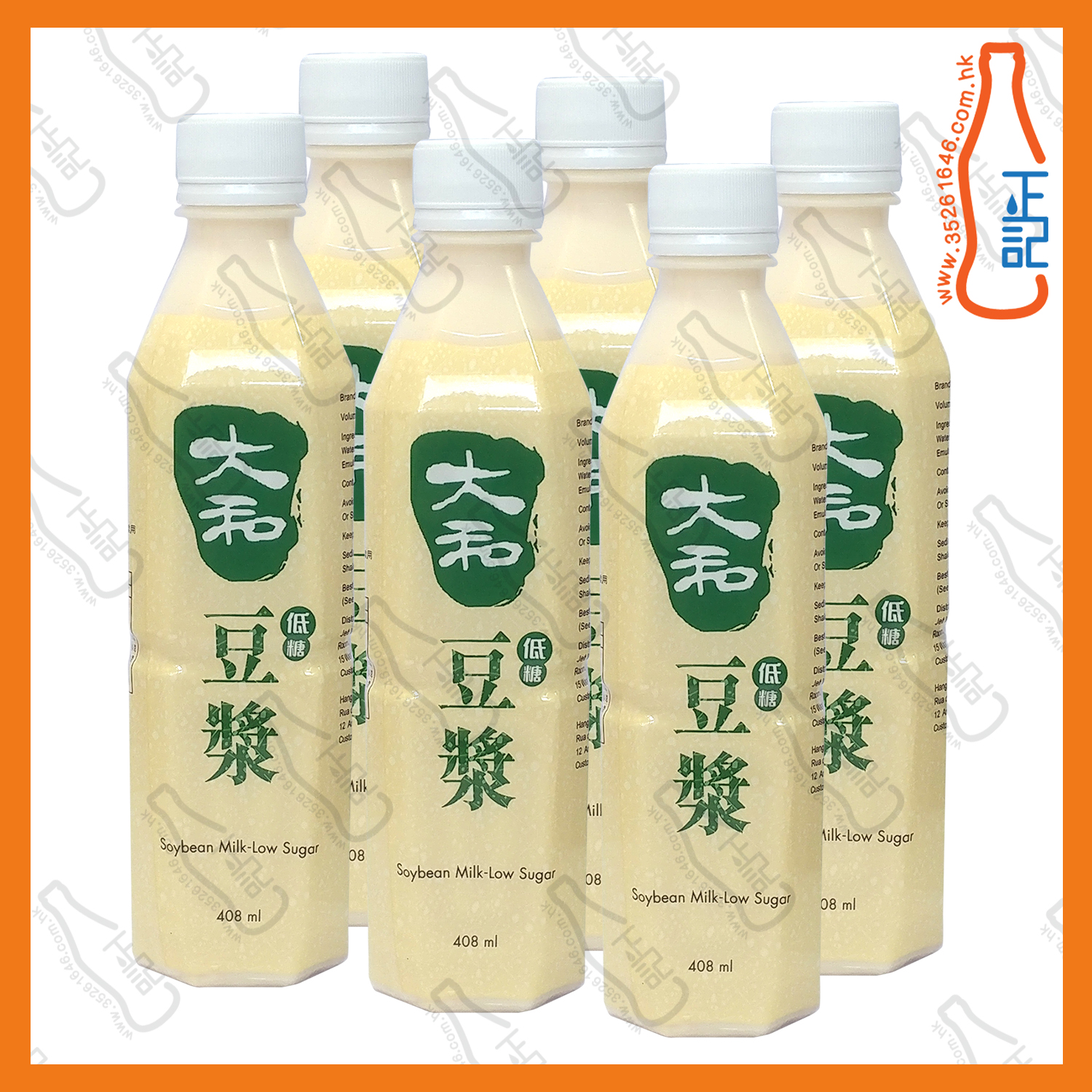 ==大和 低糖豆漿 408ml x 6支 /份