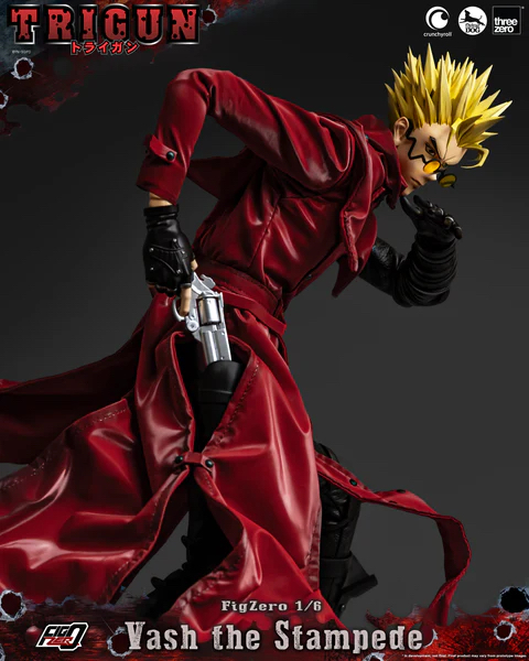 🧲預訂26年第4季：Threezero FigZero  1/6 TRIGUN 《槍神》- Vash the Stampede 威席·史坦畢特 可動figure