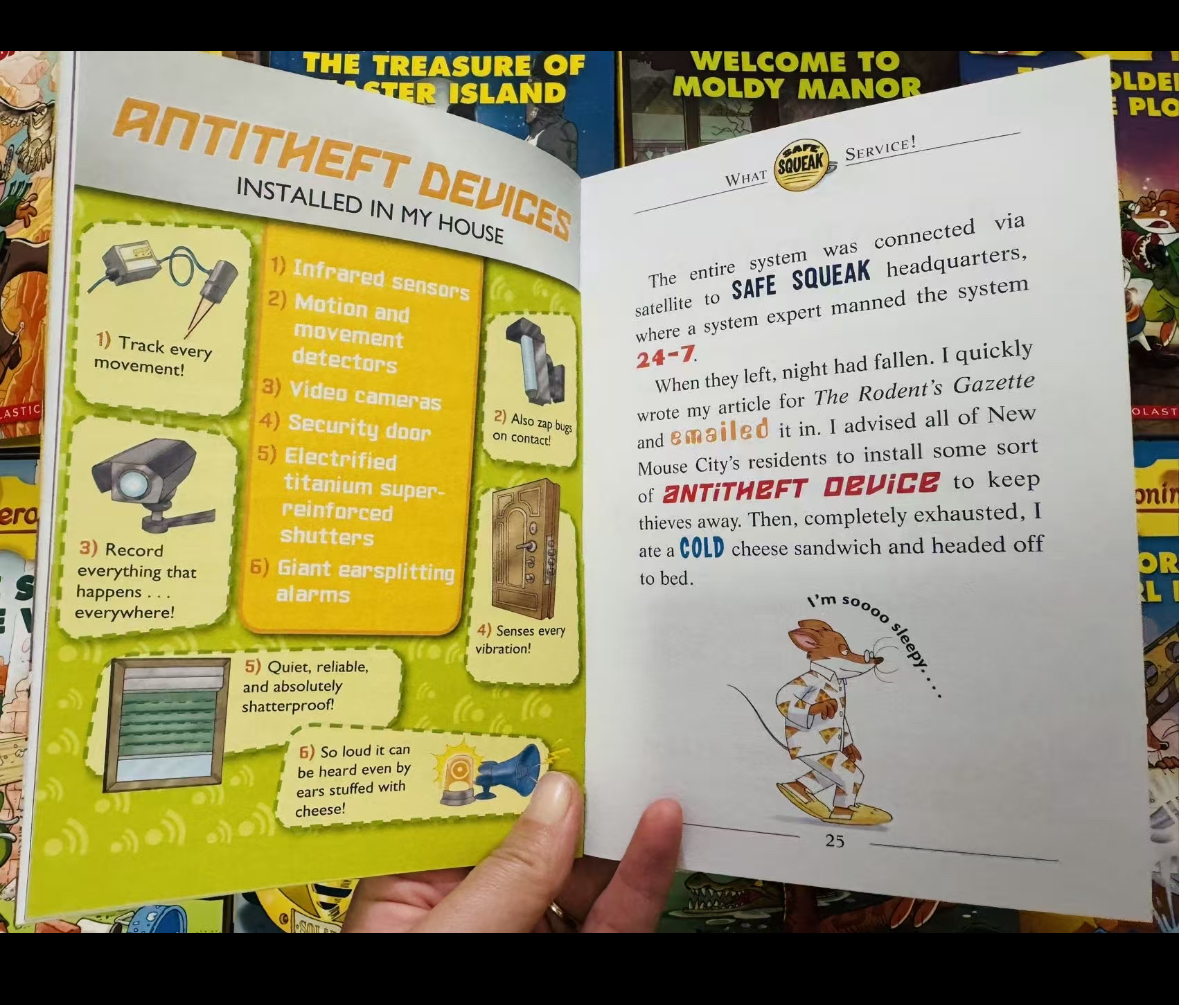 老鼠記者經典主系列第51-60冊 全套10冊！難度不算高，適合6-12歲孩子！ 約120頁/冊，蘭斯640L！