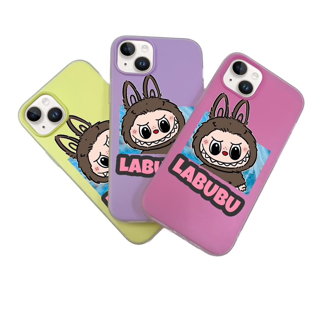 JELLY CASE PHONE FOR IPHONE - DESIGN LABUBU C