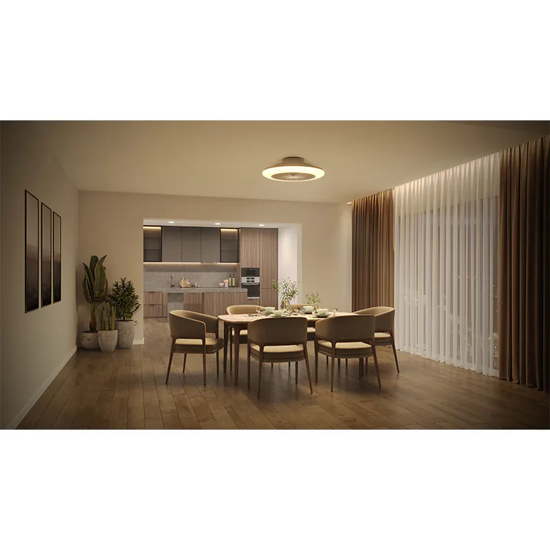 [飛利浦直送 原裝行貨2年保養] 飛利浦 Amigo 平面風扇燈（IR遙控版）– 風扇20W + LED燈42W RD 超薄設計 靜音節能 現代簡約 Philips Amigo Flat Ceiling Fan with LED Light (IR Remote) – 20W Fan + 42W Light RD 929003338201