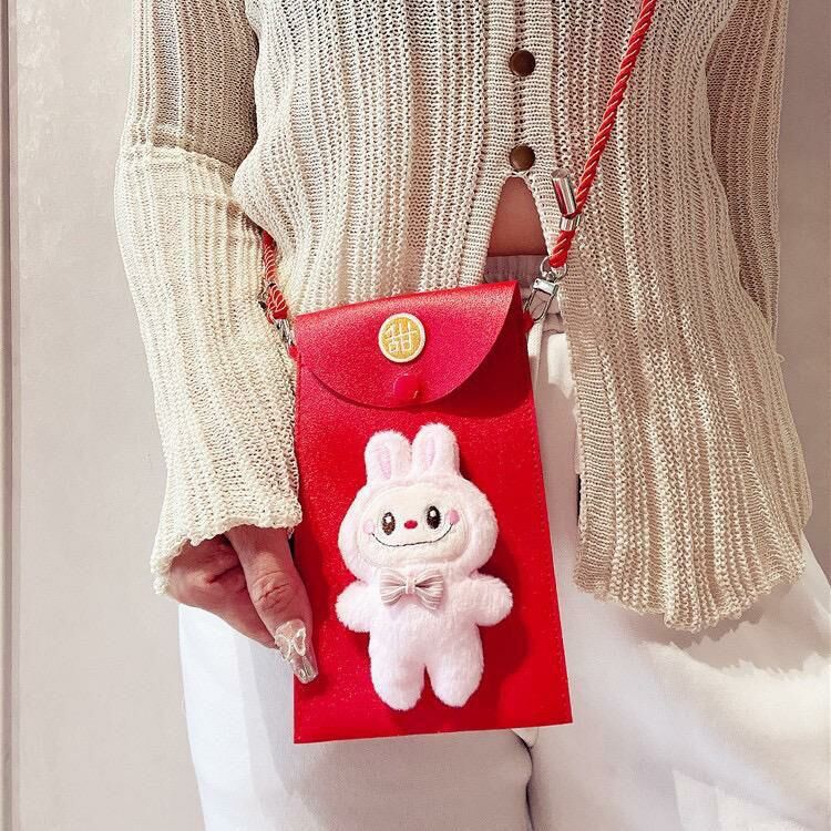 Labubu 公仔造型紅包袋 - 1個 現貨