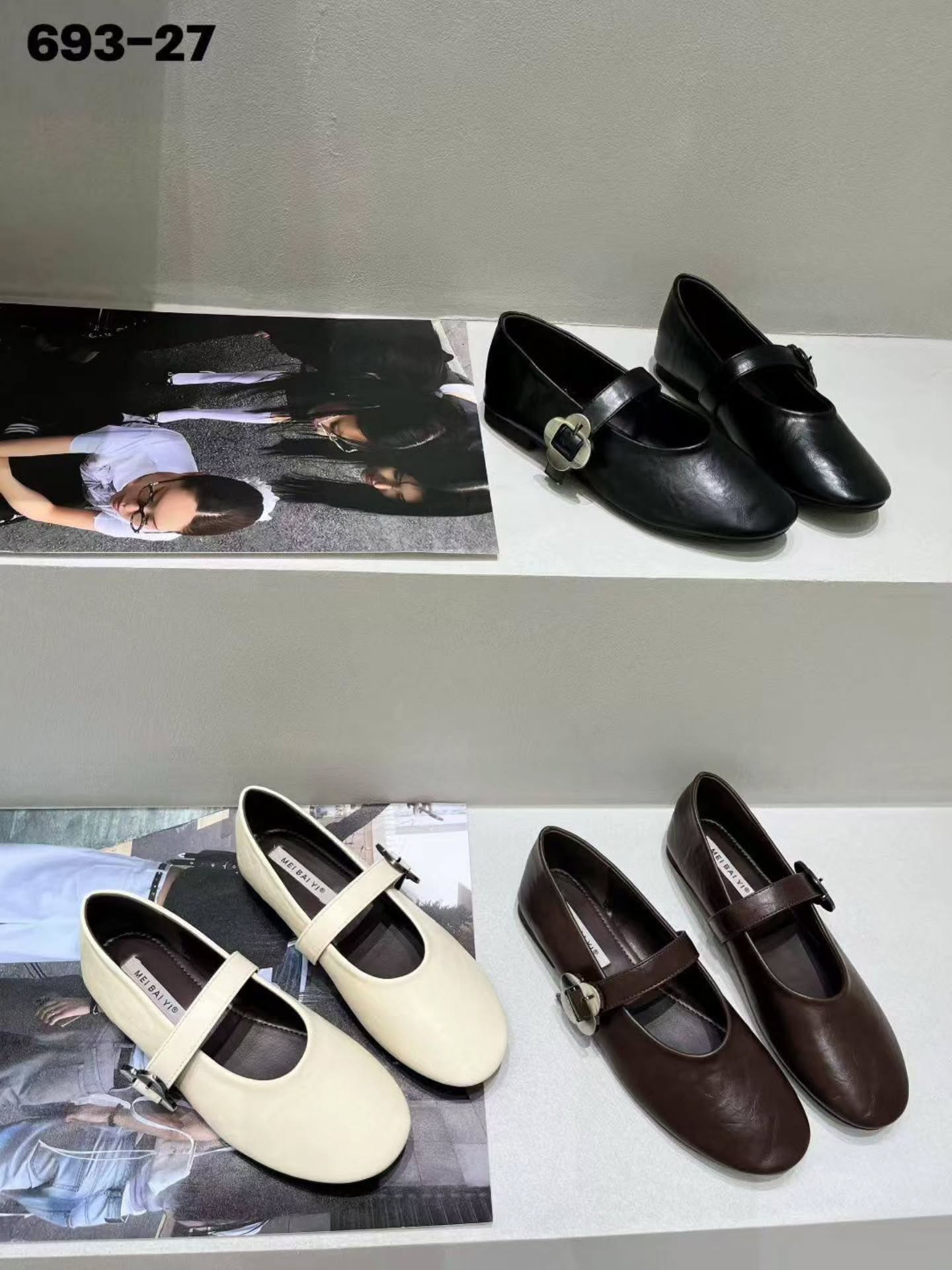 693-27 玛丽珍平底鞋 🇨🇳