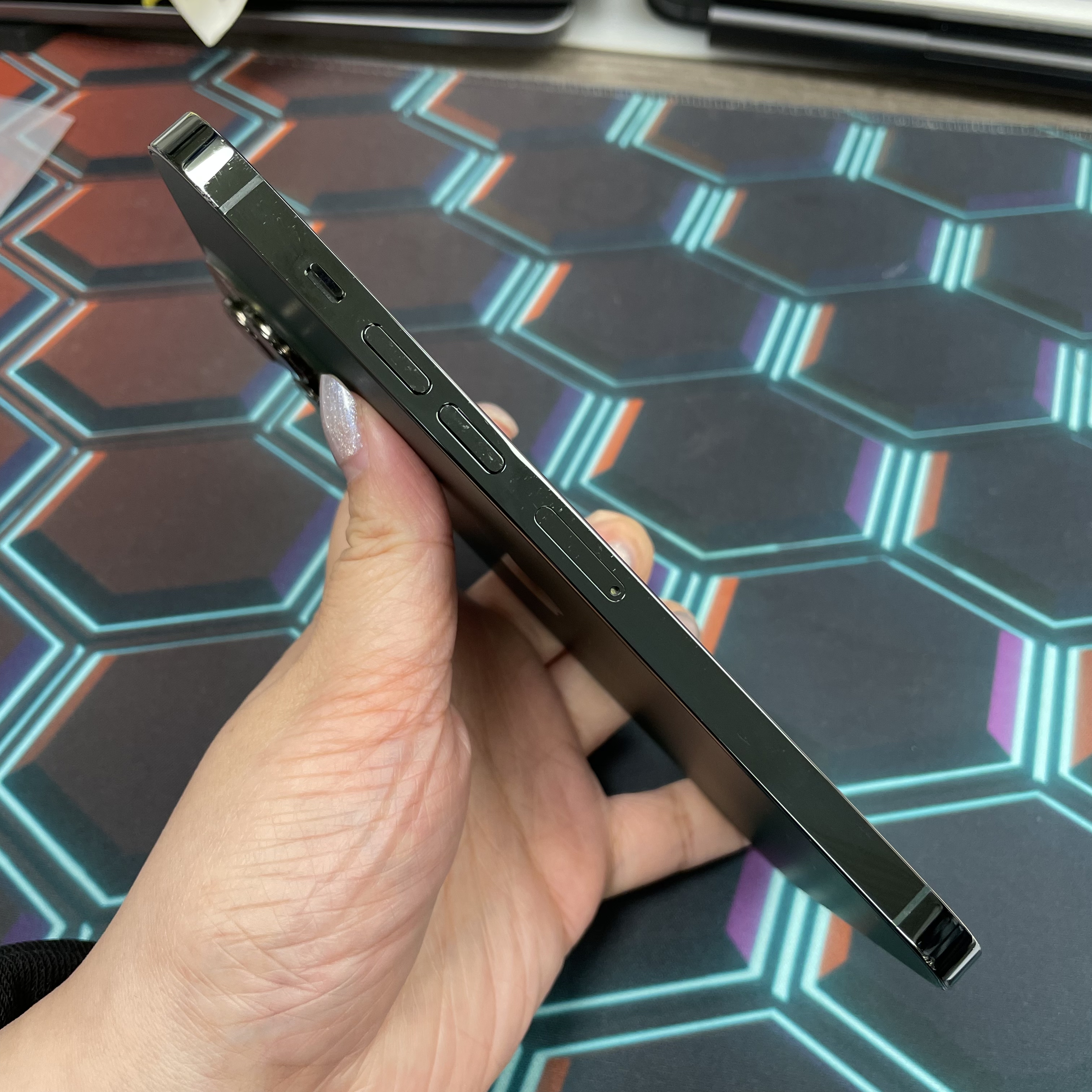 *7000 13 Pro max 超靚機 256GB 電76 綠色 green