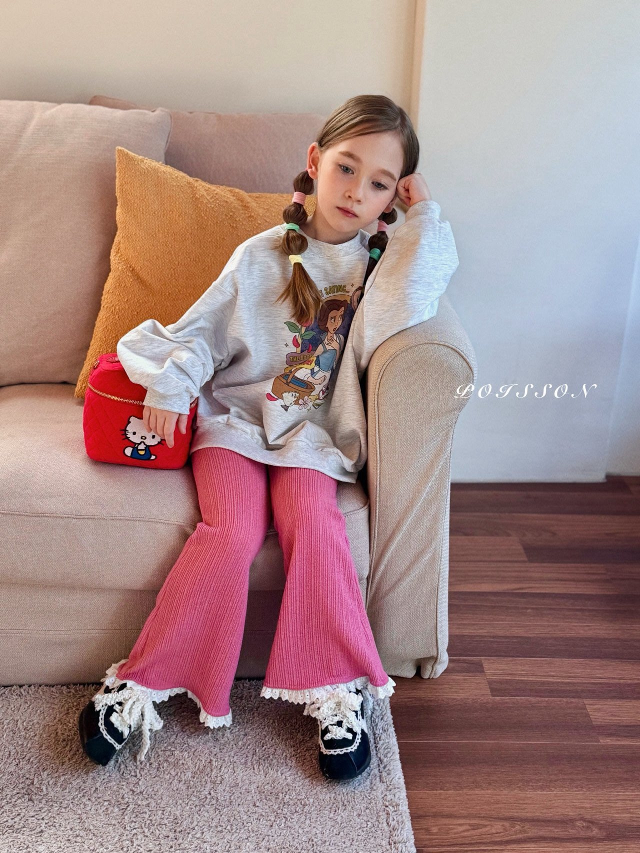 Lace 小喇叭長褲