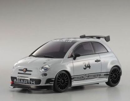 京商　ミニッツ　ボディー　ABARTH 695 COMPETIZION　34号車 ABARTH 695 ASSETTO CORSE Grigio Campovolo MZP134GB | HRC