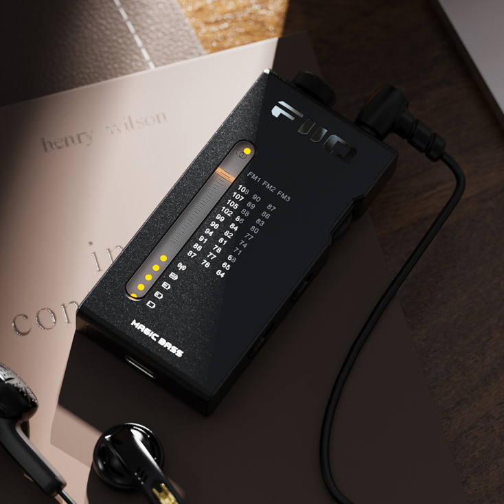 FiiO RR11 Portable HiFi FM Stereo Radio with 3D Bass and Analog Tuning