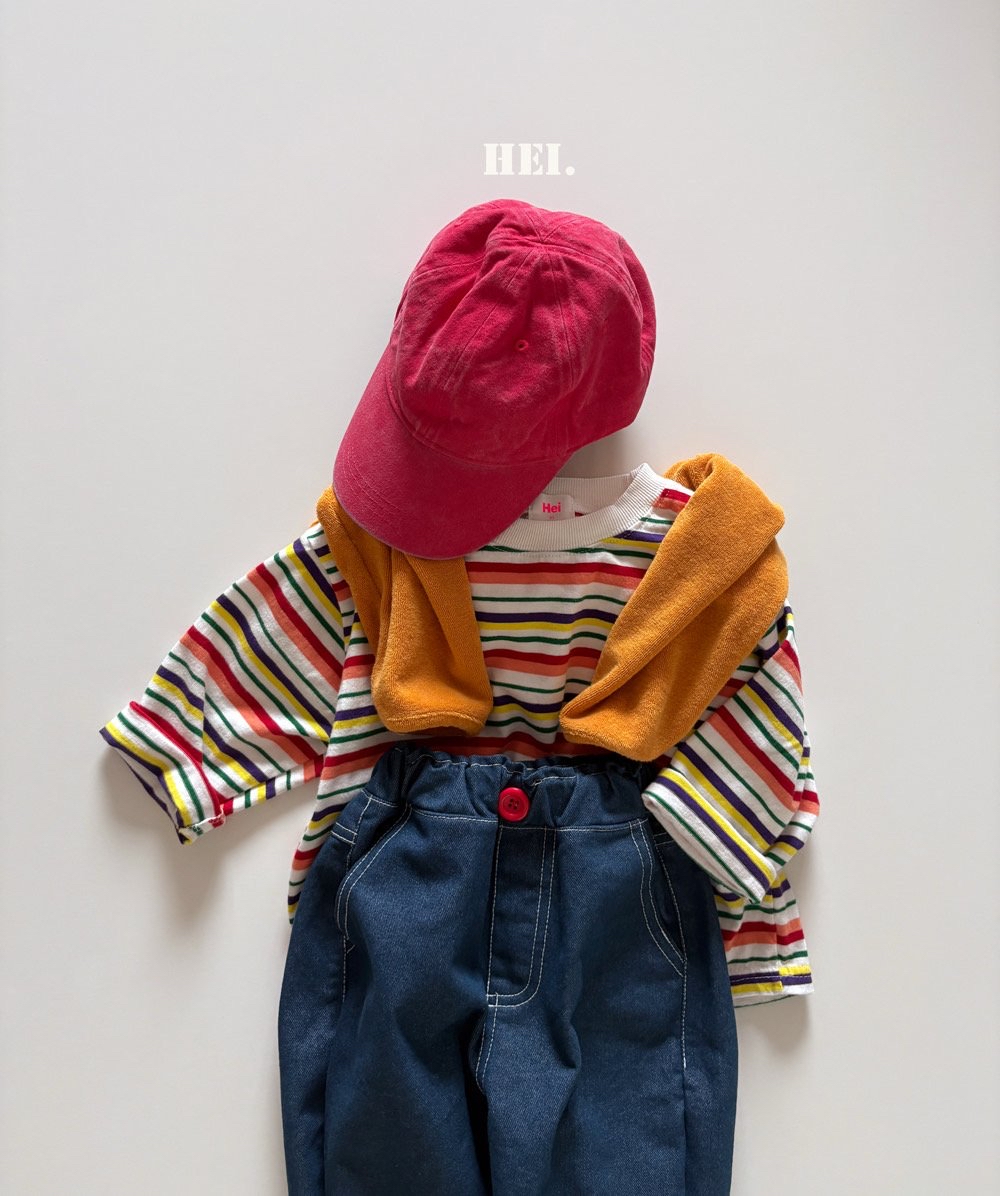 Hei | Multi-Stripe T-Shirt
